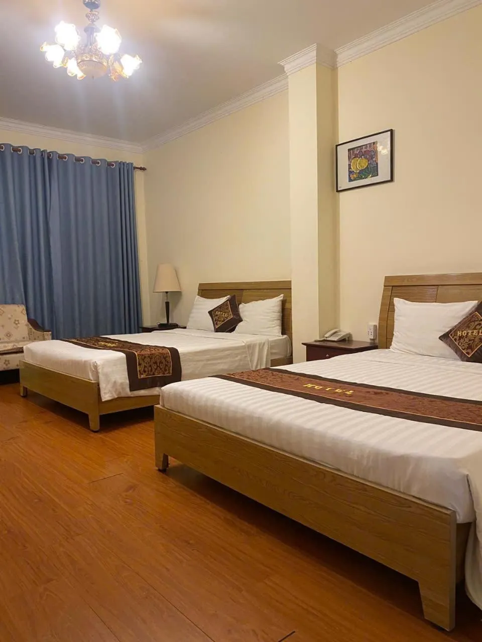 Bed in Ngọc Lan Hotel