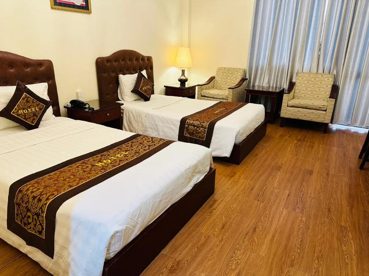 Bed in Ngọc Lan Hotel