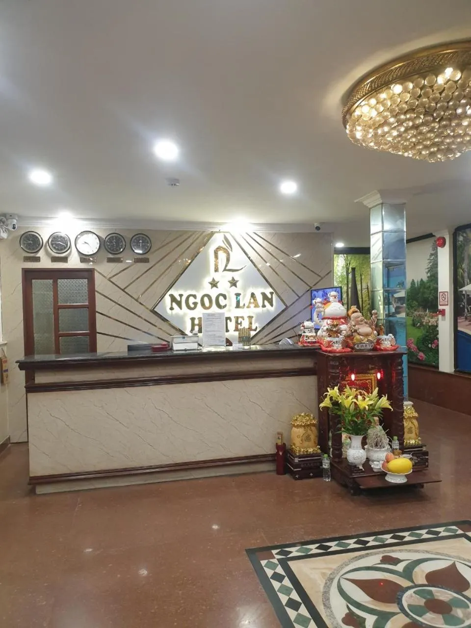 Lobby or reception in Ngọc Lan Hotel