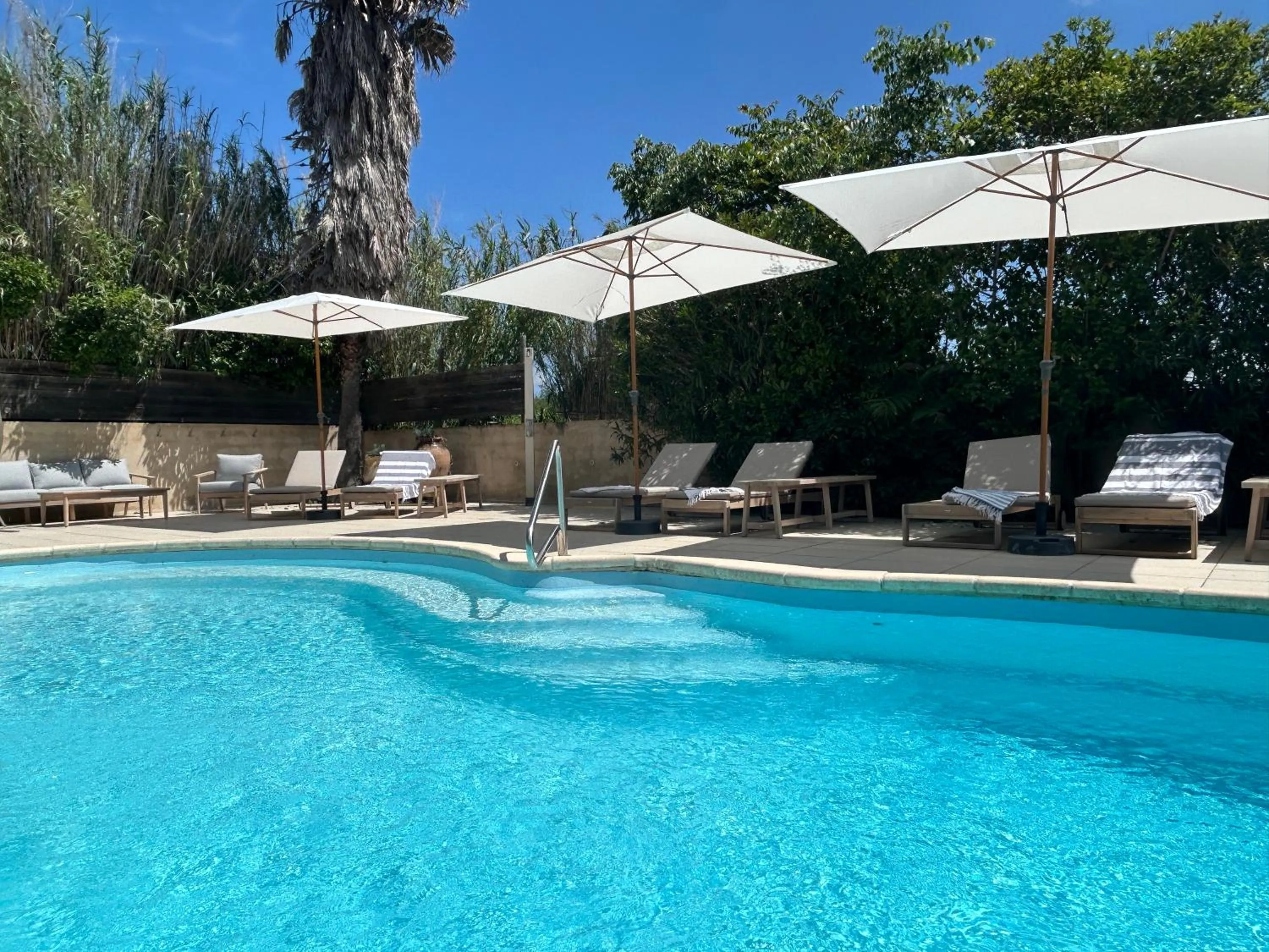 Swimming pool in Le Mas de la Prade