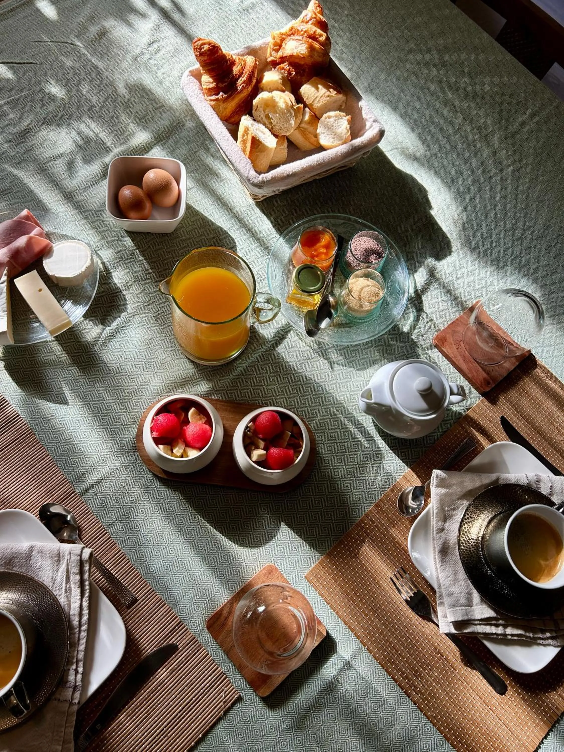 Breakfast in Le Mas de la Prade