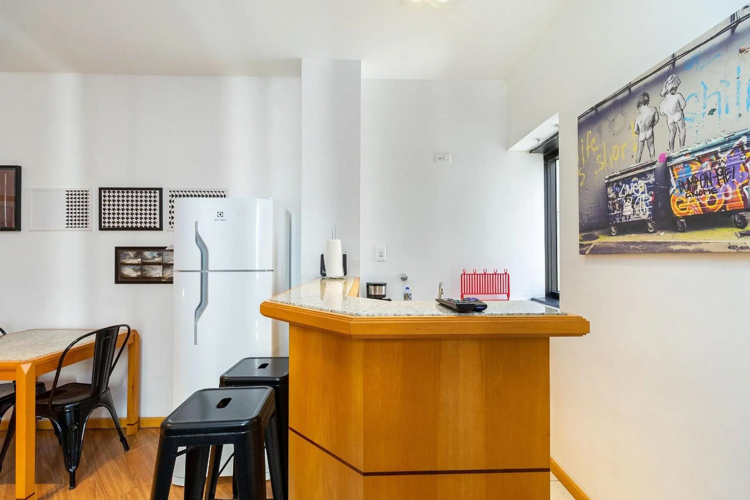 Kitchen or kitchenette in LFlats ALAMEDA CAMPINAS Jardim Paulista