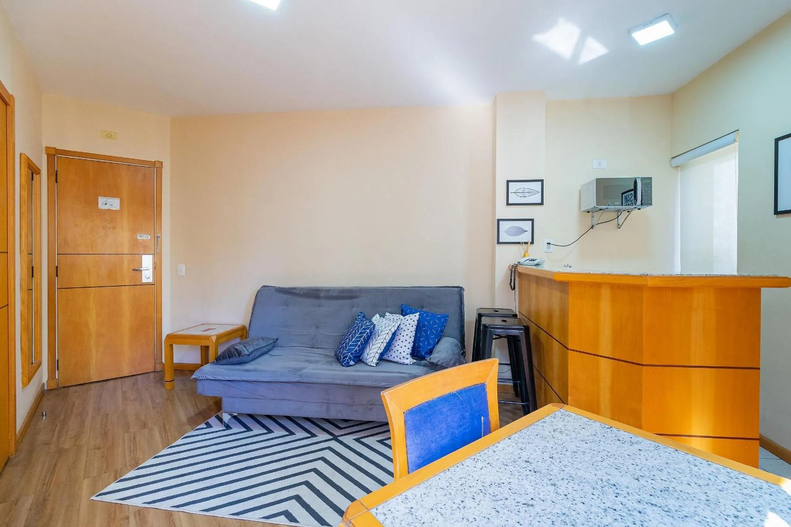 Living room in LFlats ALAMEDA CAMPINAS Jardim Paulista