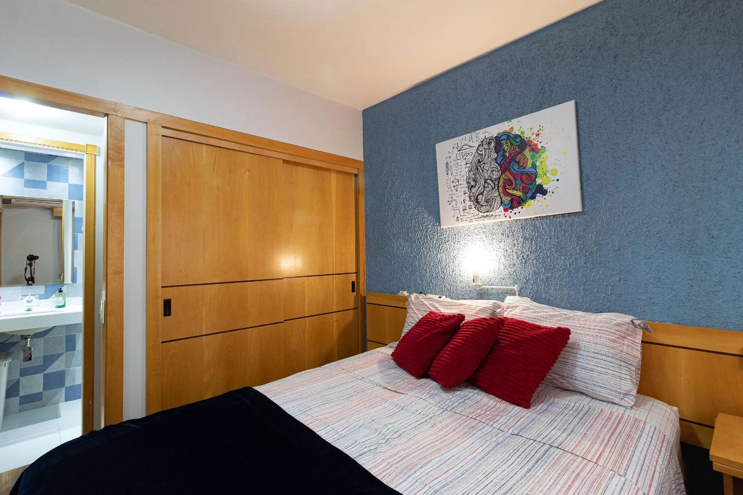 Bedroom in LFlats ALAMEDA CAMPINAS Jardim Paulista