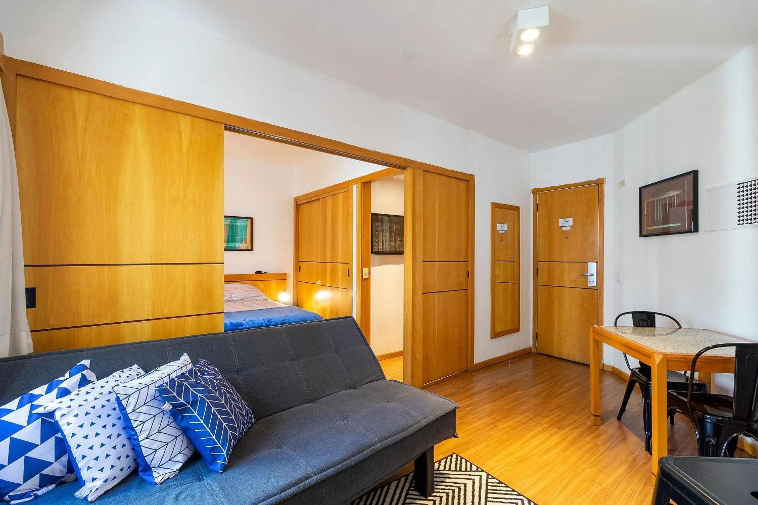 Living room in LFlats ALAMEDA CAMPINAS Jardim Paulista