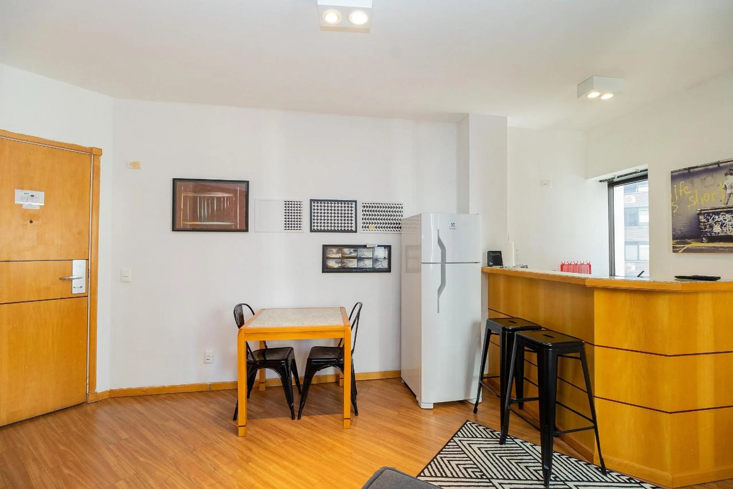 Living room in LFlats ALAMEDA CAMPINAS Jardim Paulista