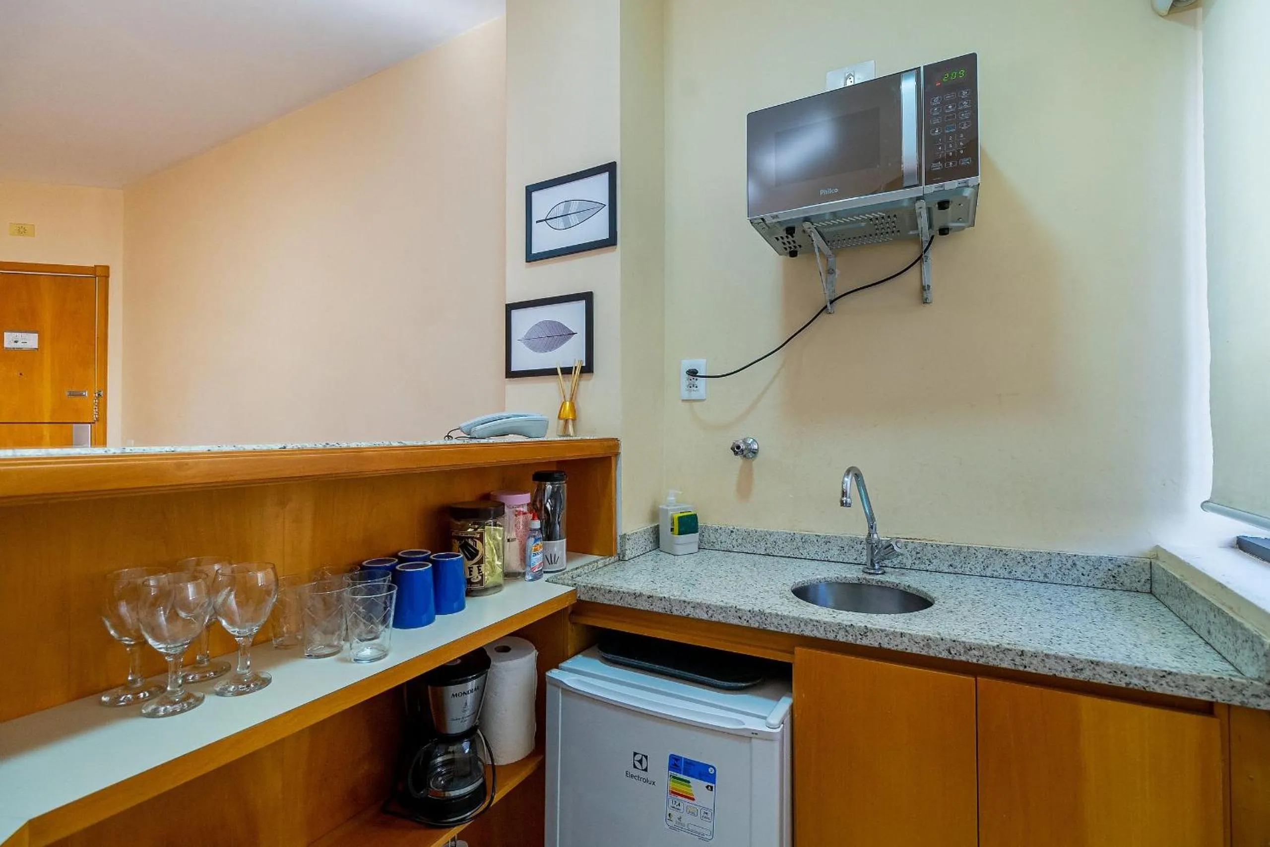 Kitchen or kitchenette in LFlats ALAMEDA CAMPINAS Jardim Paulista