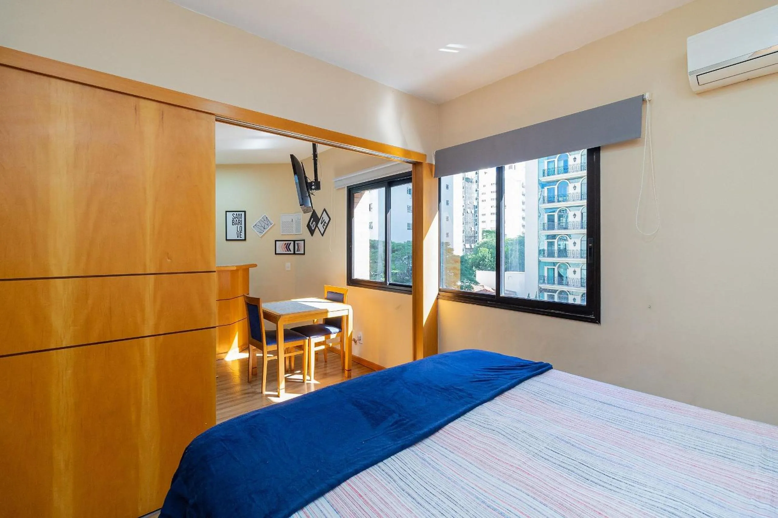 Bedroom in LFlats ALAMEDA CAMPINAS Jardim Paulista