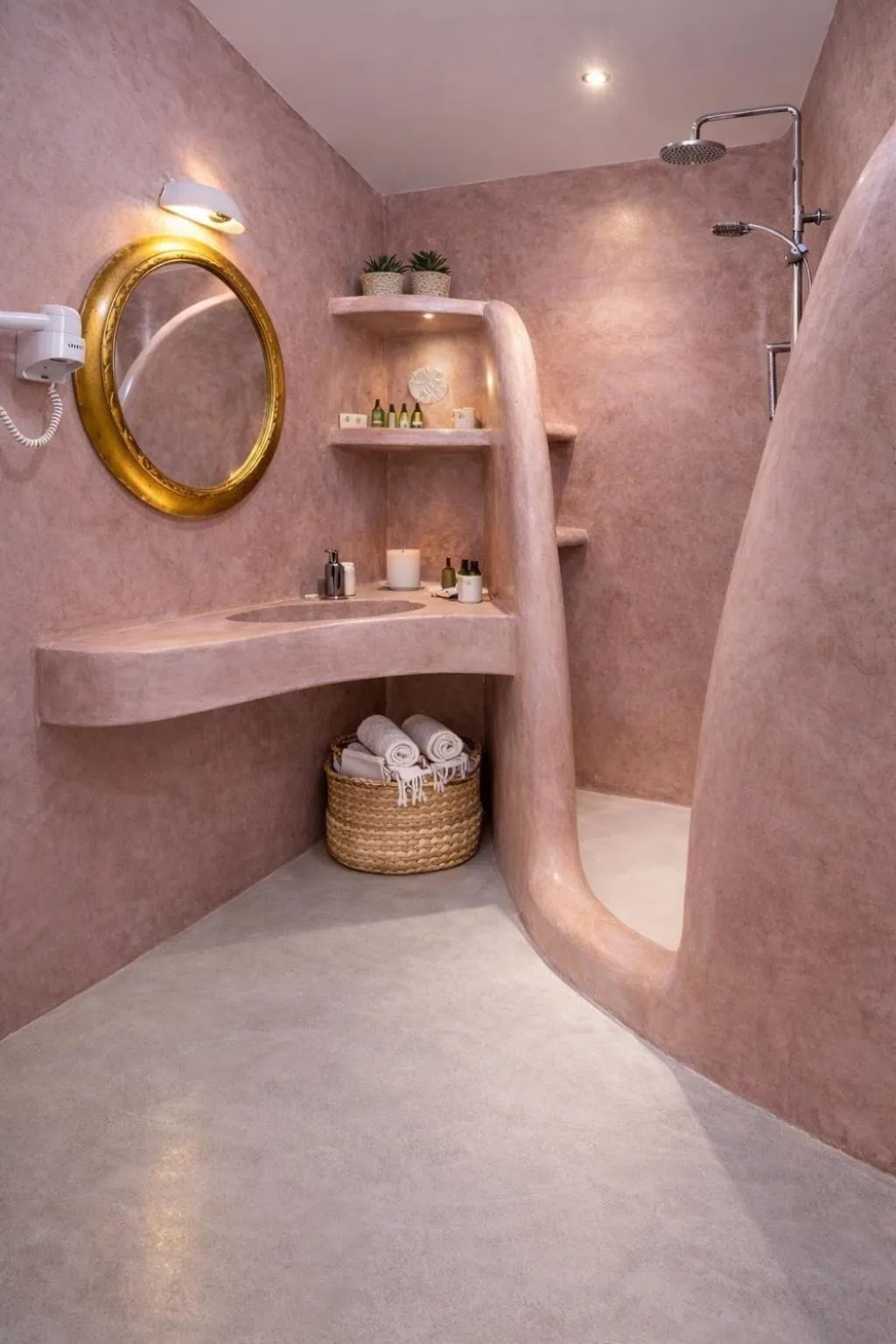 Shower in Abrazo Villas