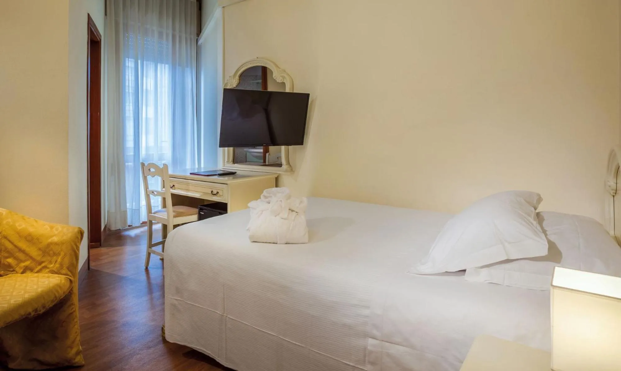 Bedroom, Bed in Hotel Terme Patria