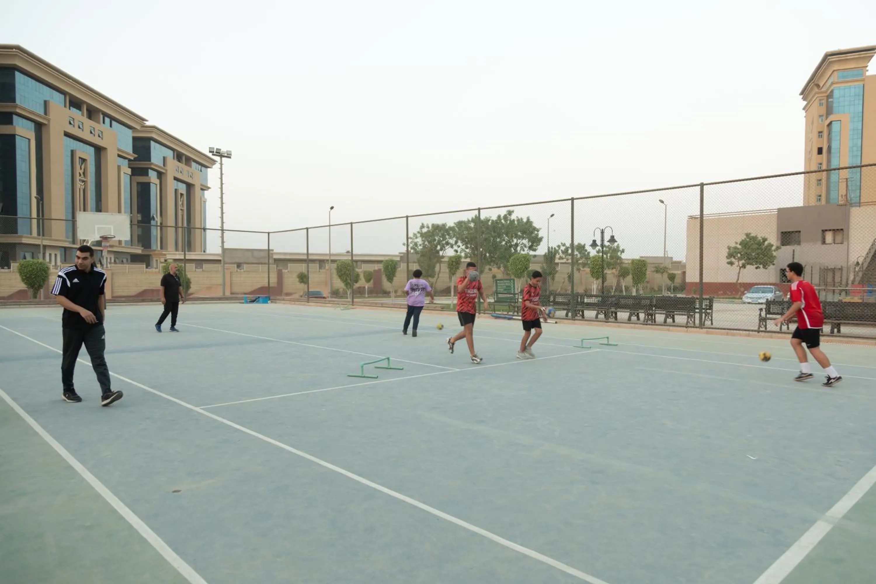 group of guests in Jewel Sport City and Aqua Park