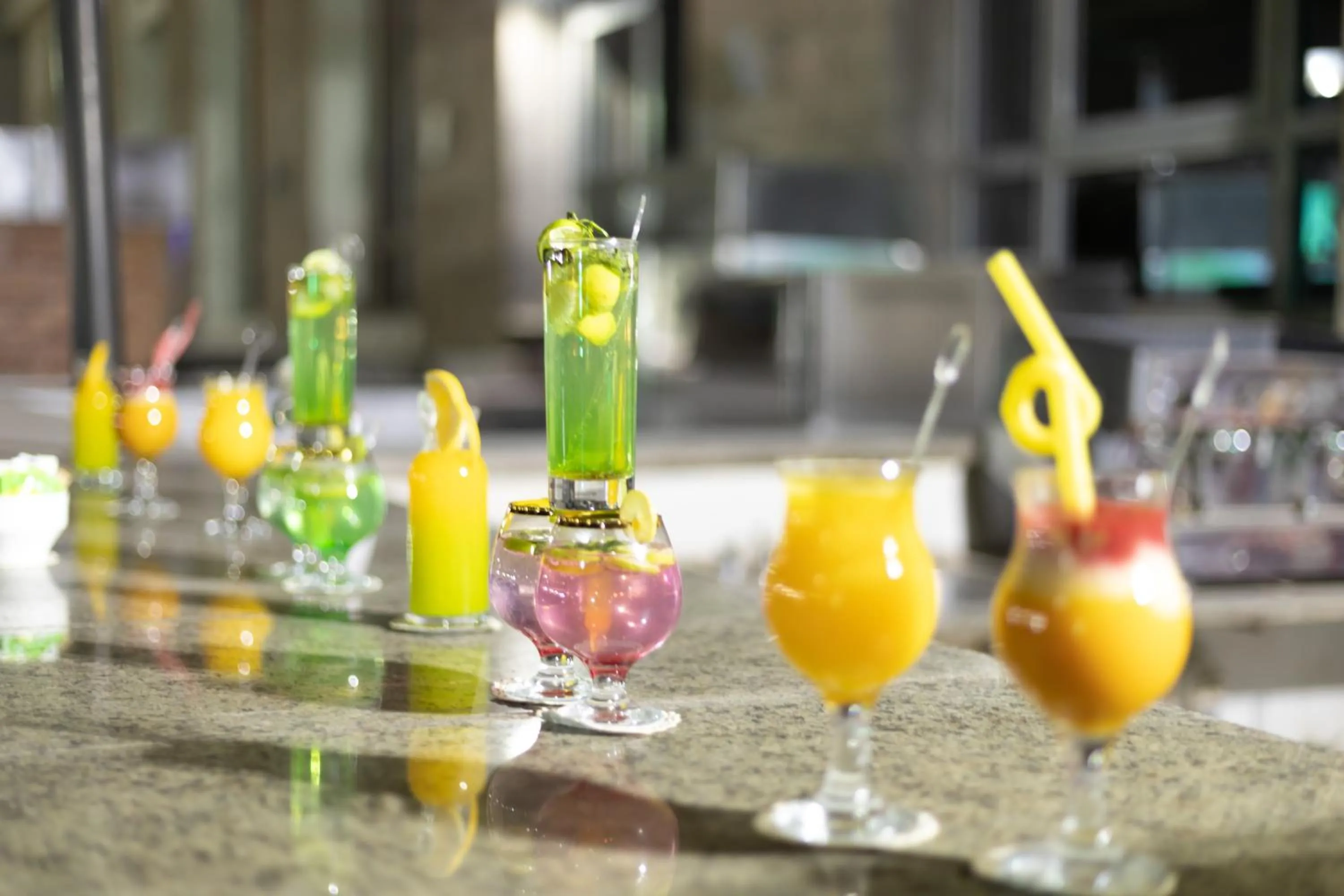 Drinks in Jewel Sport City and Aqua Park