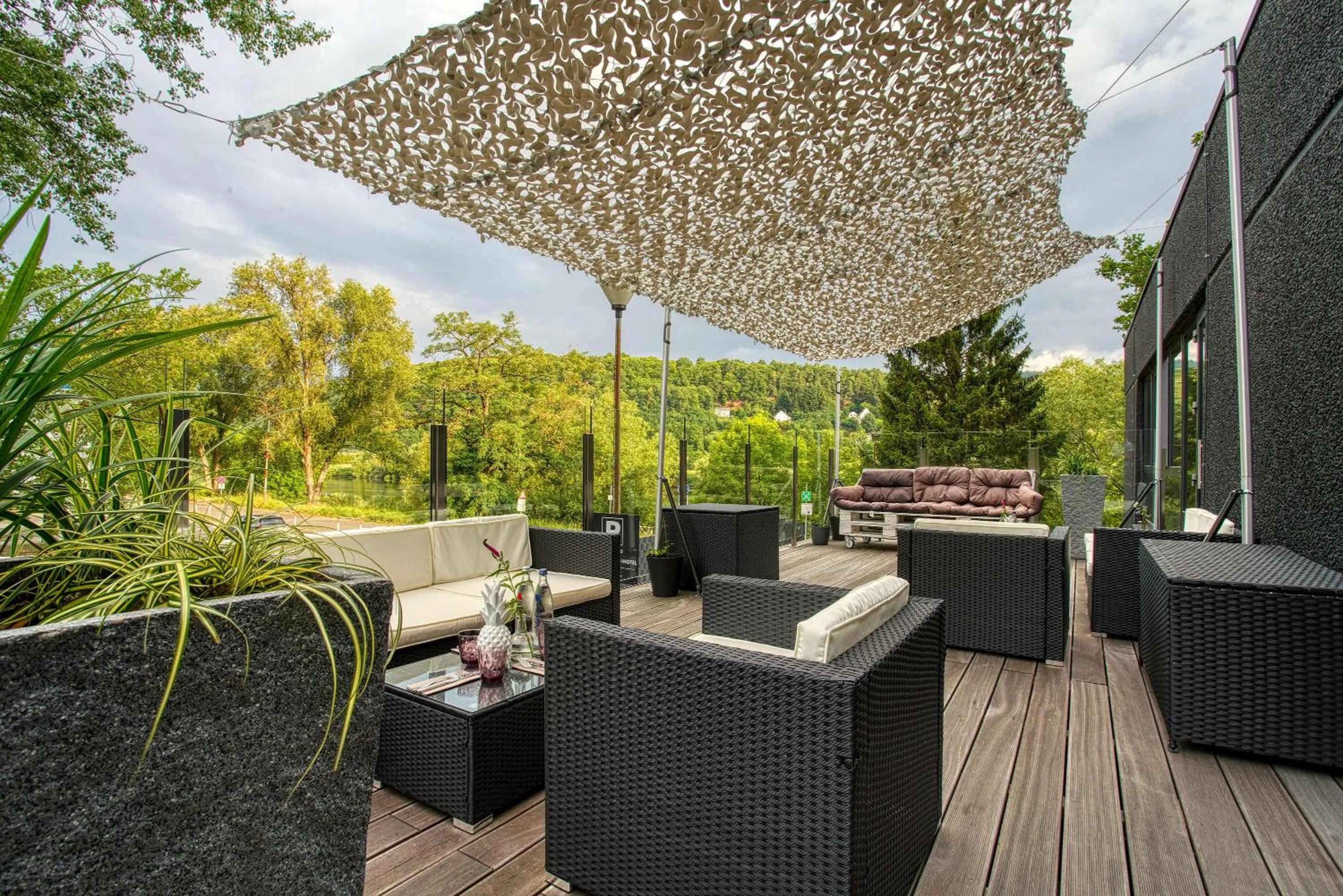 Balcony/Terrace in FourSide Plaza Hotel Trier, Trademark Collection by Wyndham