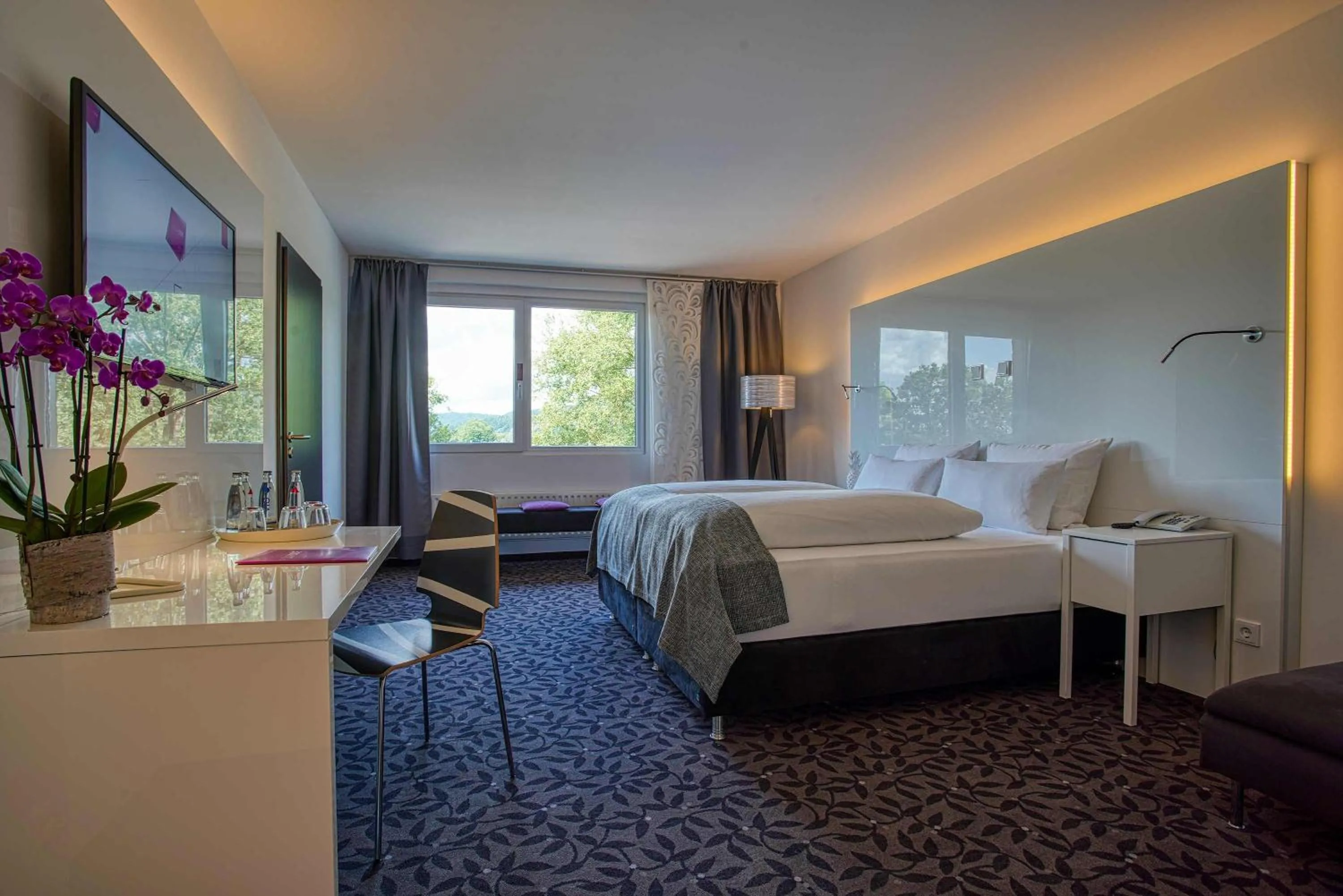 Photo of the whole room, Bed in FourSide Plaza Hotel Trier, Trademark Collection by Wyndham