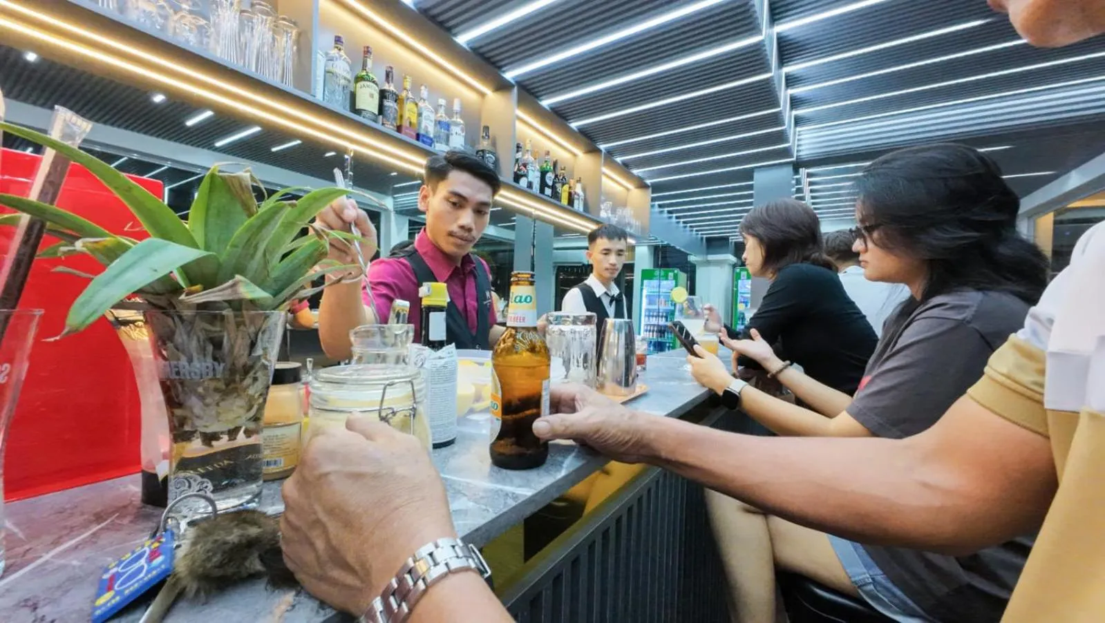 Lounge or bar in Xaysomboun Hotel & SPA