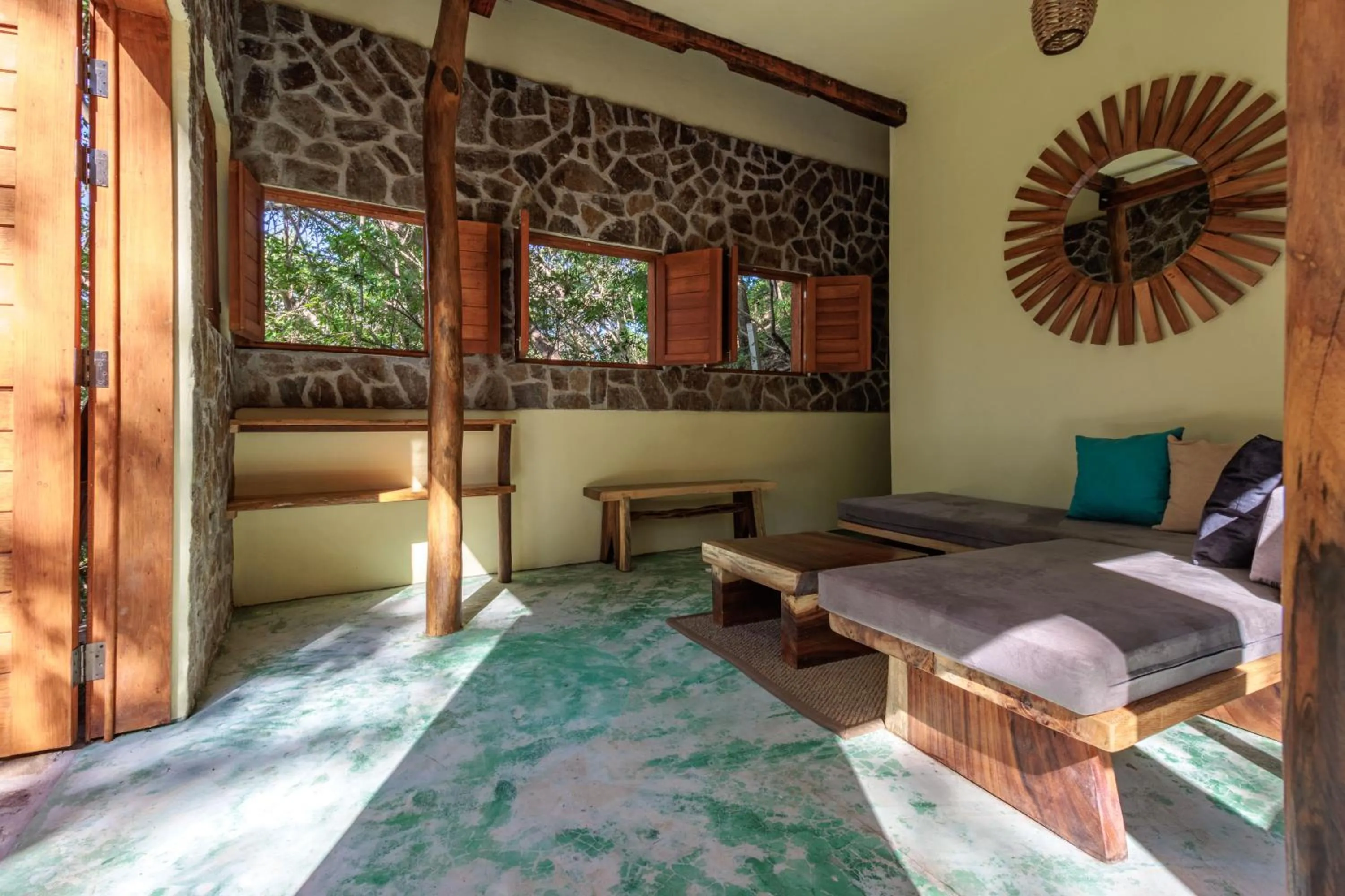 Seating area in Hotel Ruunda