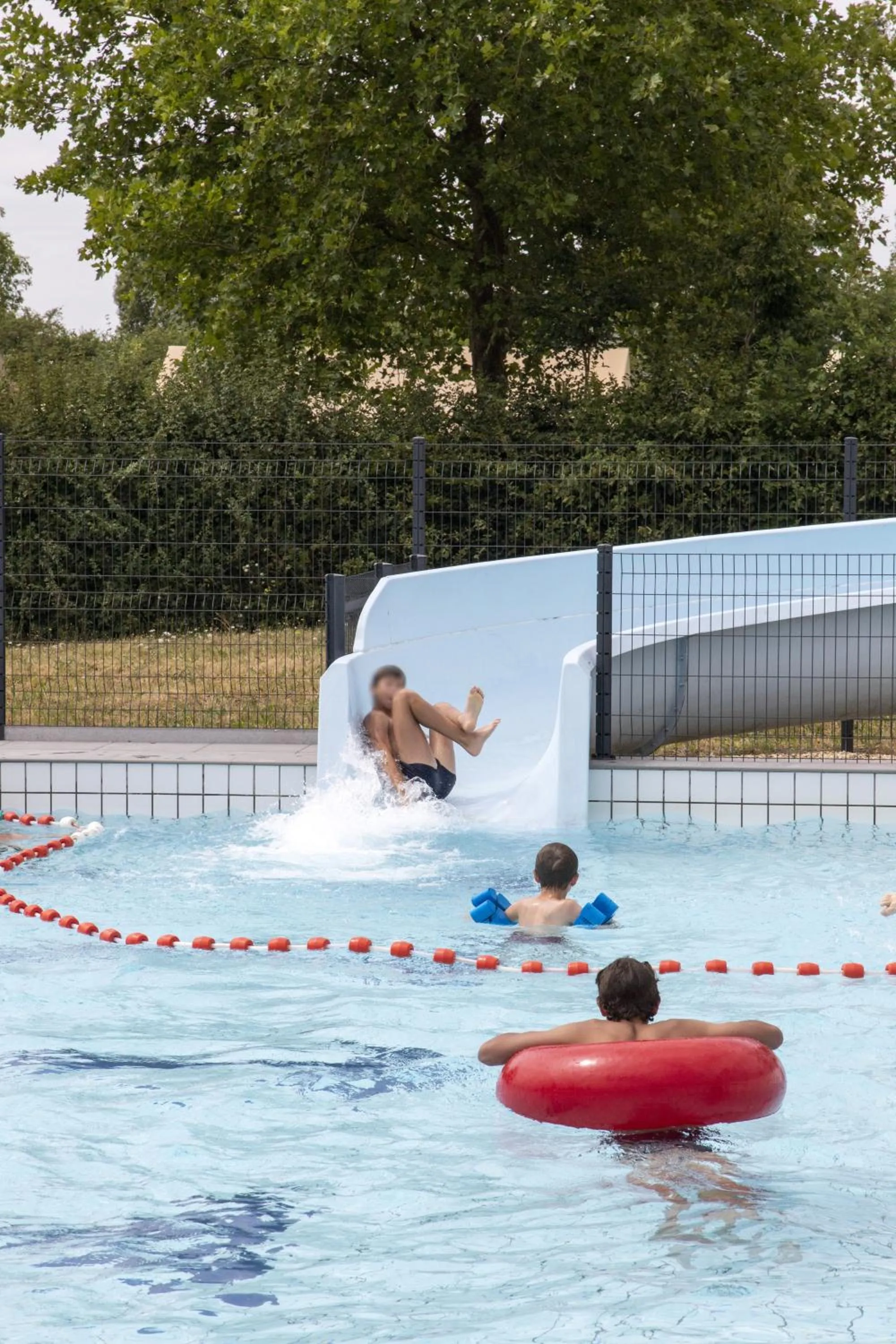 Swimming pool in Les lodges de Sainte-Suzanne