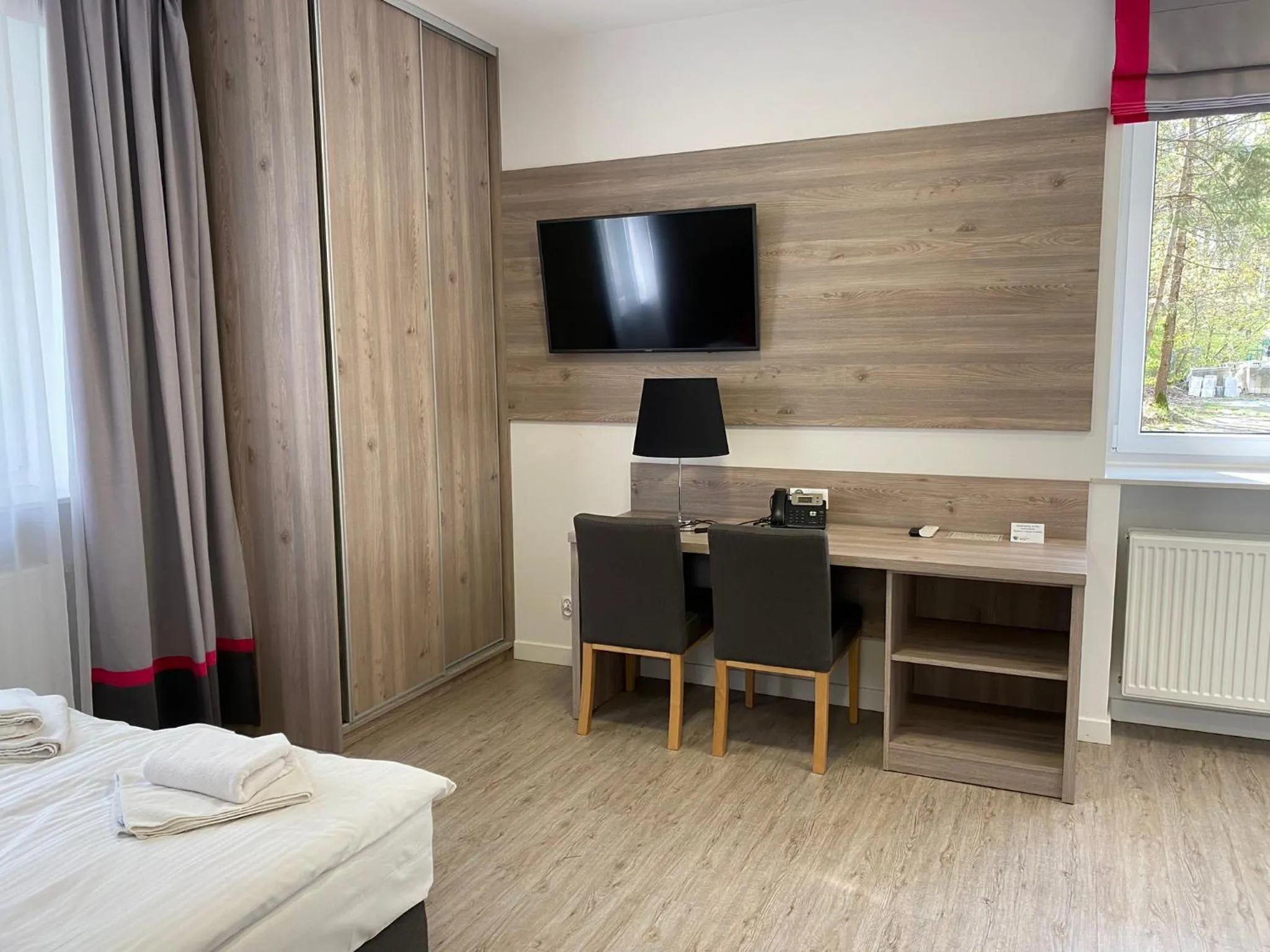 Bed in Sanatorium Uzdrowiskowe Augustów