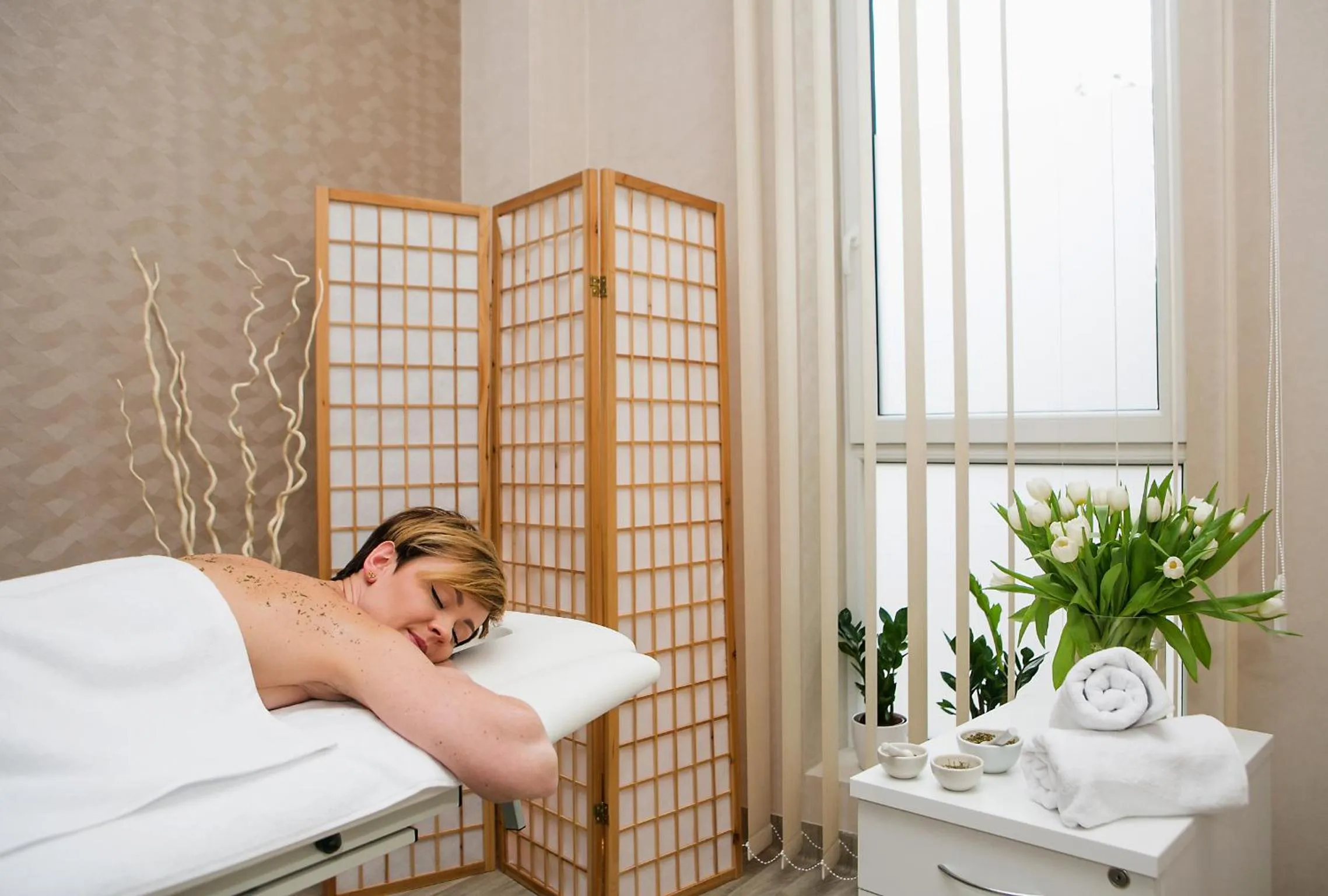 Hot Tub in Sanatorium Uzdrowiskowe Augustów