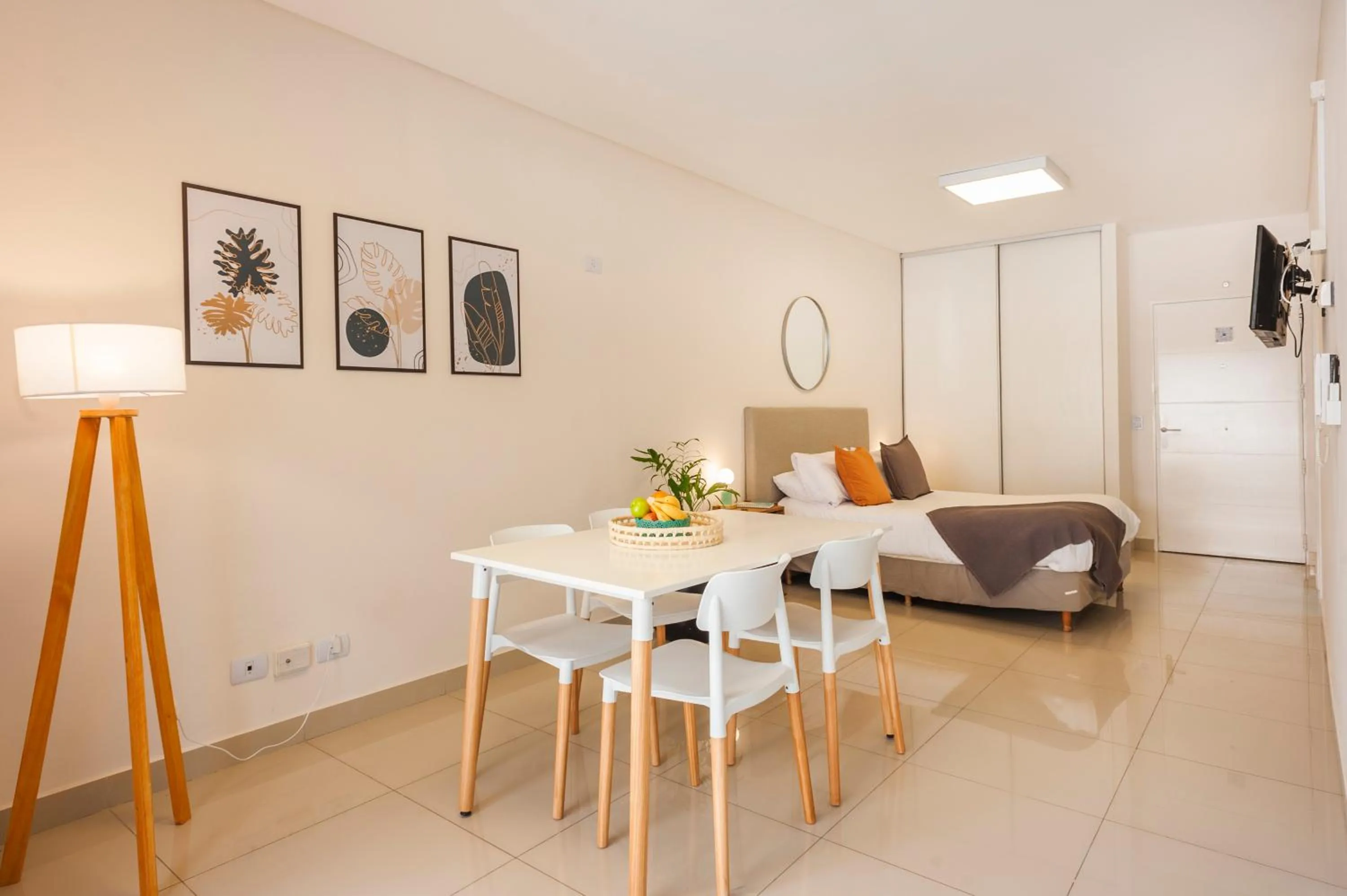 Seating area in Báltico Suites