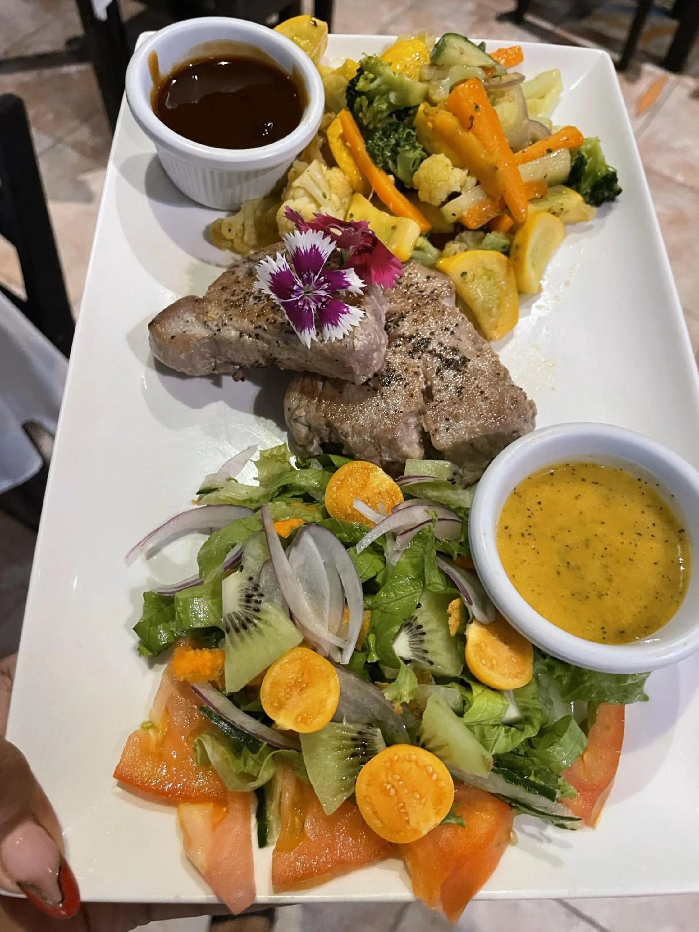 Restaurant/places to eat in Hotel Sol Sámara