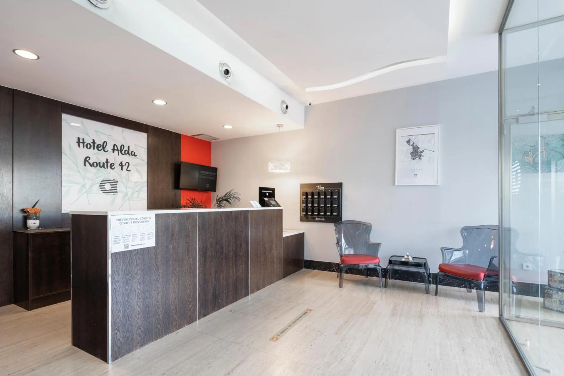Lobby or reception in Alda Route 42