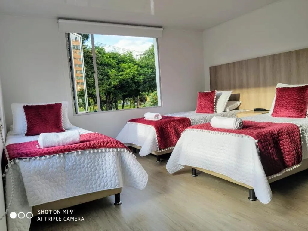 Bed in FEDERMAN PARK HOTEl