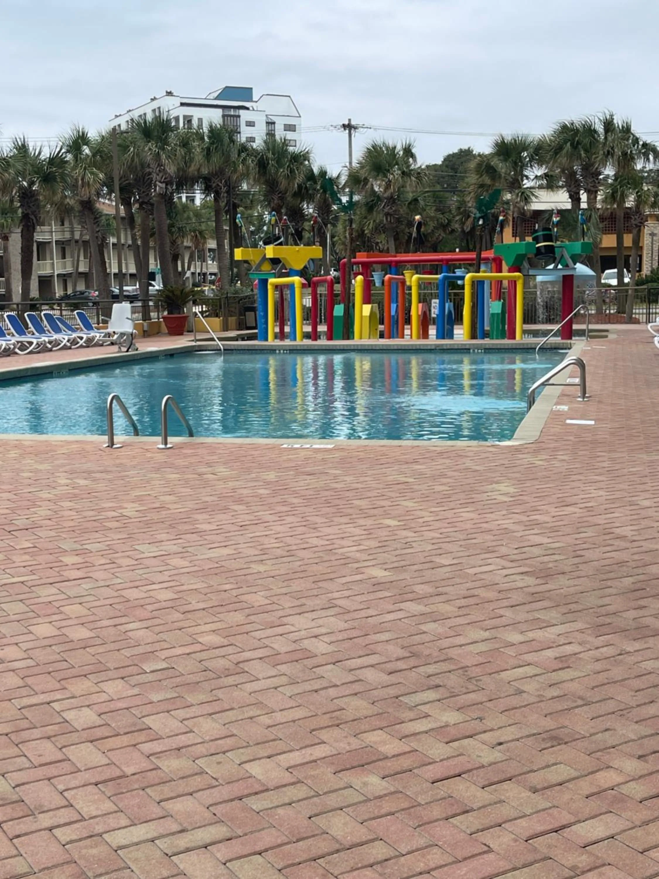 Pool view in Caravelle Resort