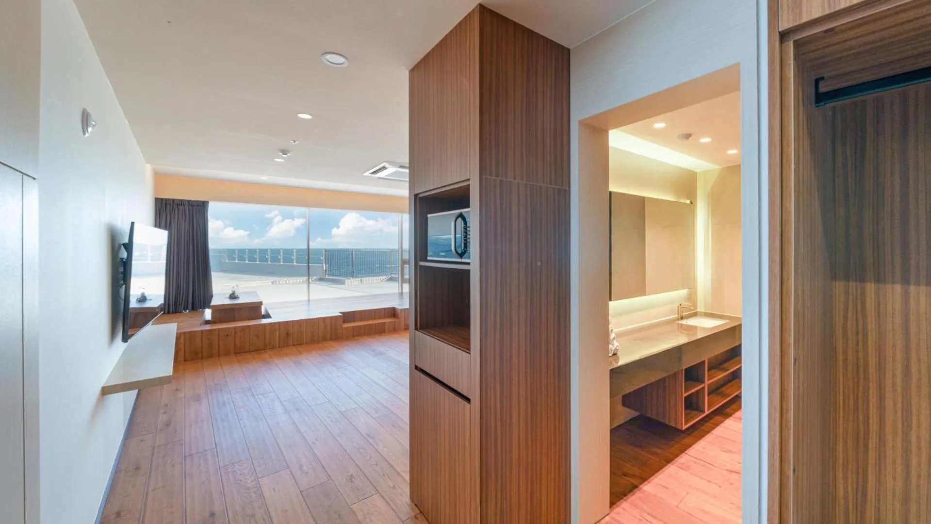 Bed in Sharp & Flat Hotel