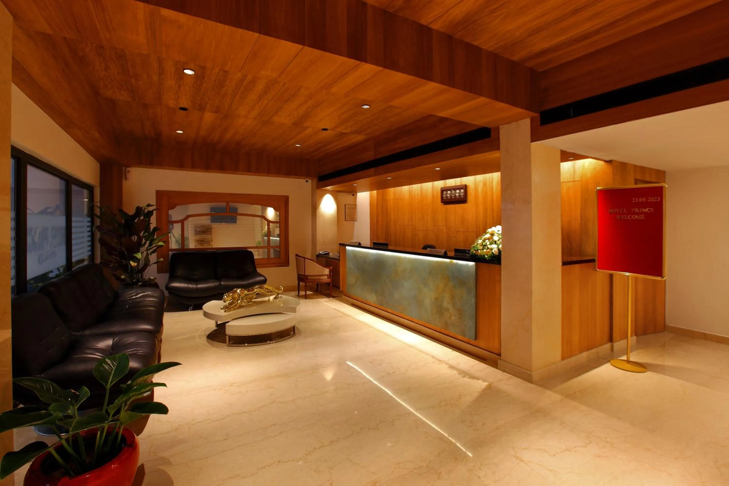 Lobby or reception in HOTEL PRINCE