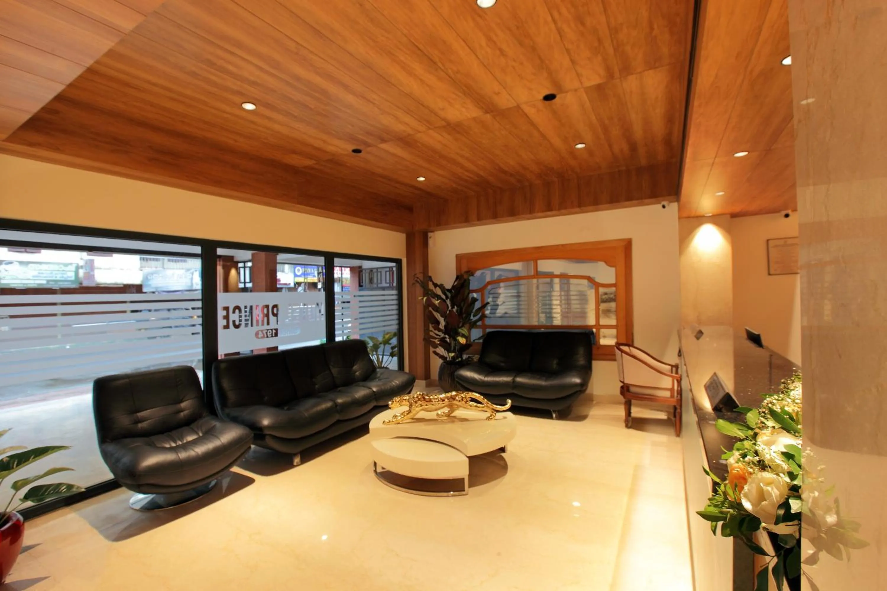 Lobby or reception in HOTEL PRINCE