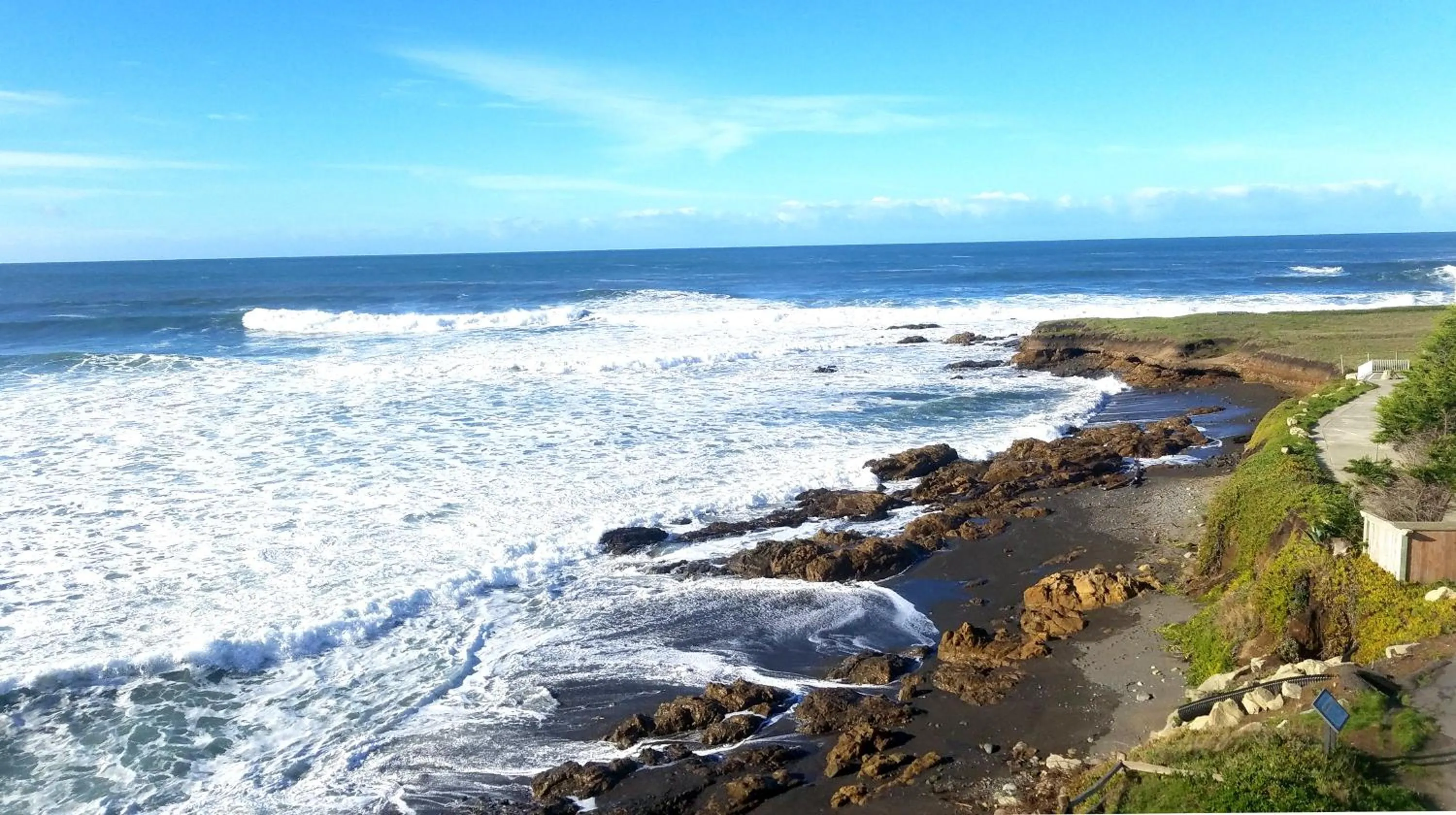 Natural landscape in The Oceanfront Inn