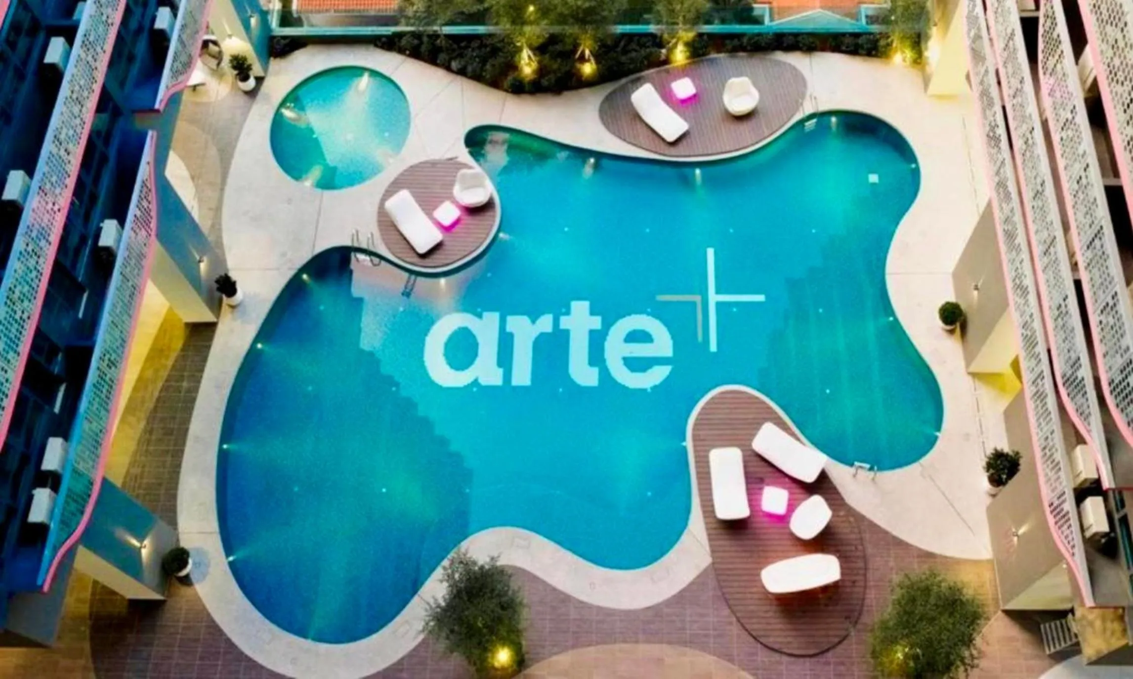 Pool view in ARTE+ @ JALAN AMPANG by ST Nomad