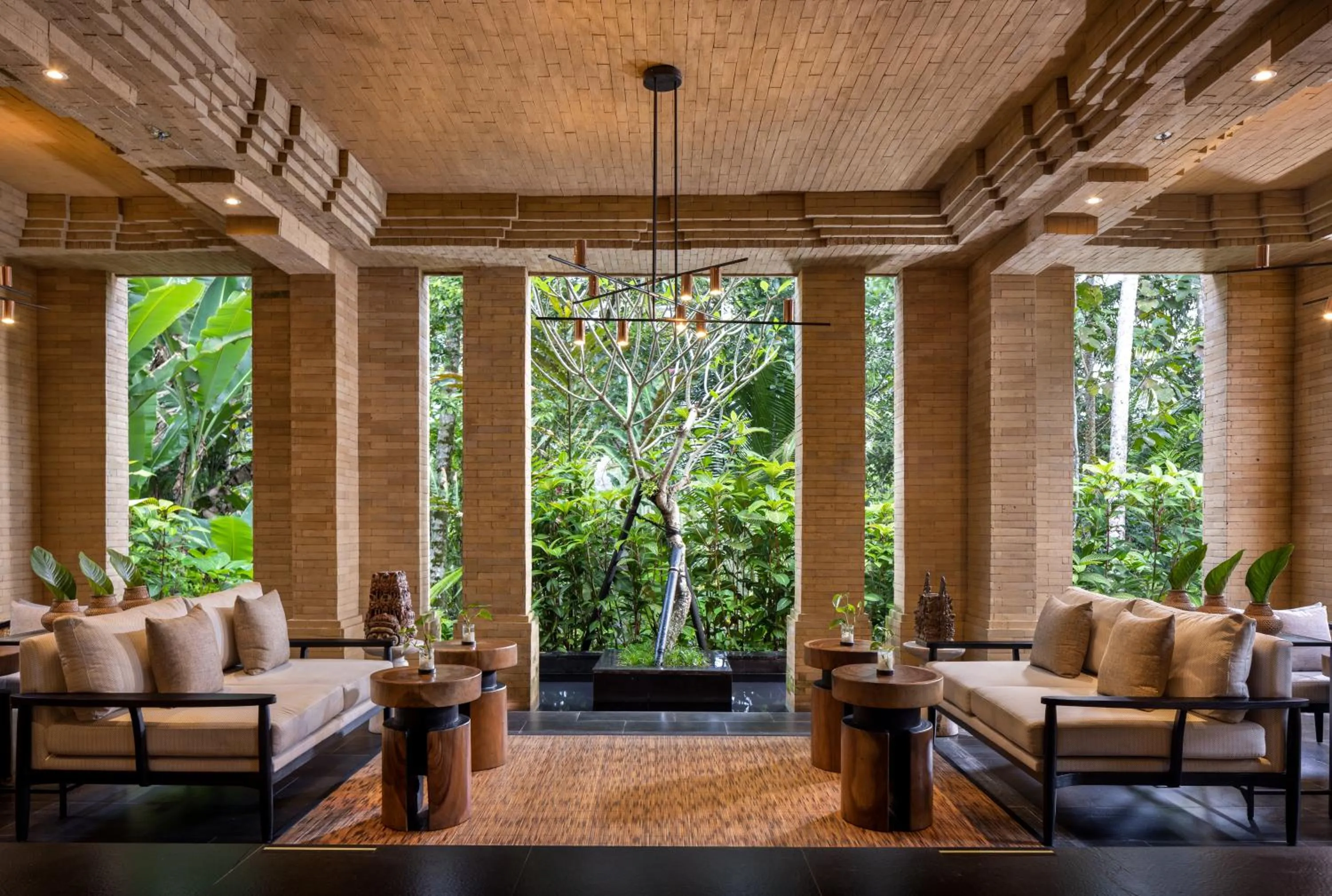 Lounge or bar in Sanna Ubud A Pramana Experience