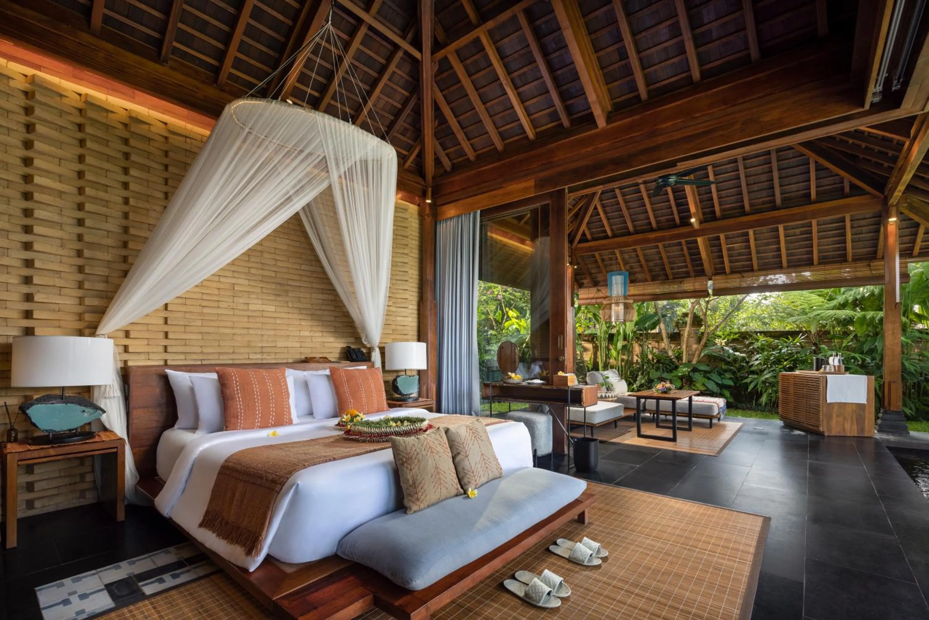 Bedroom, Bed in Sanna Ubud A Pramana Experience