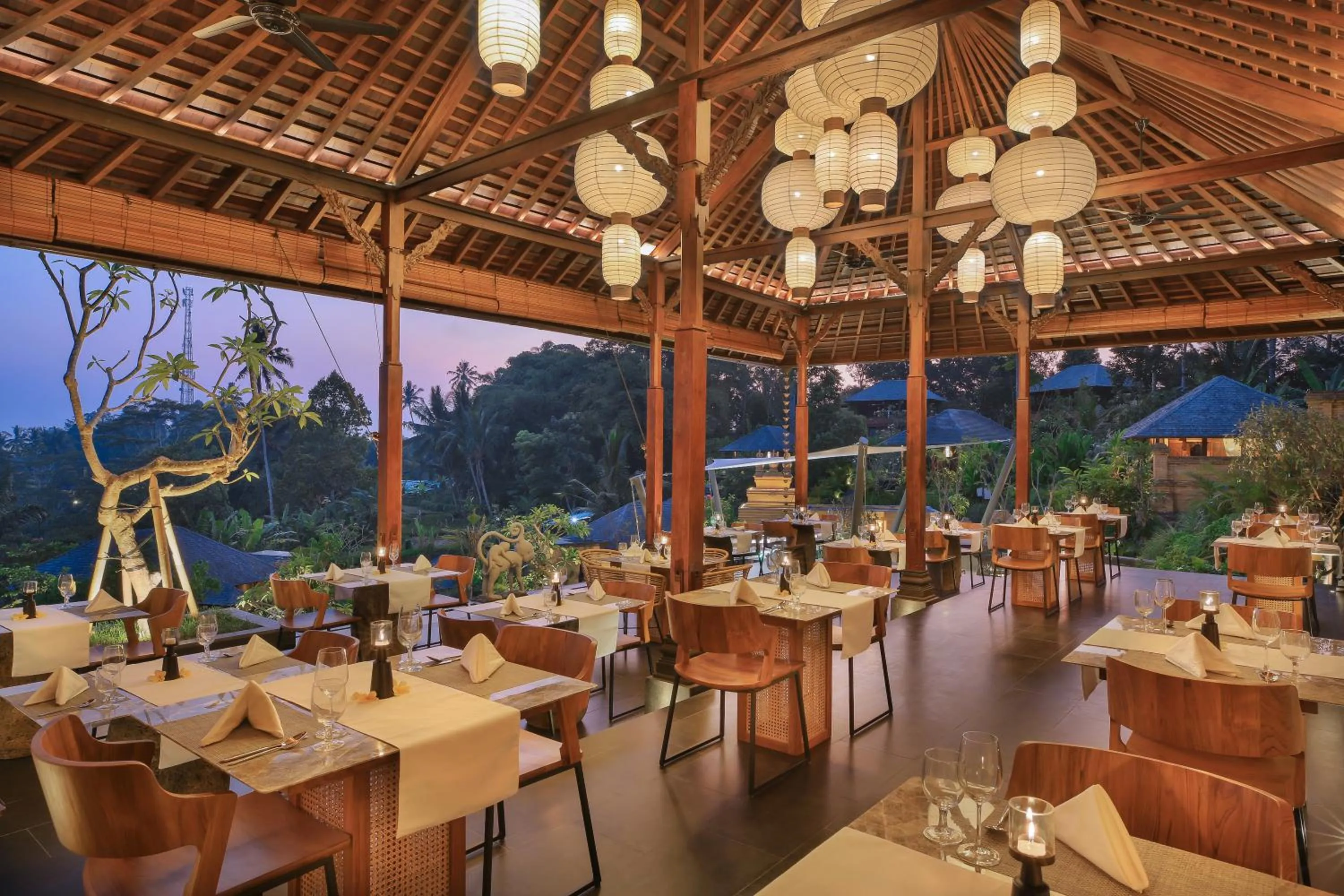 Restaurant/places to eat in Sanna Ubud A Pramana Experience