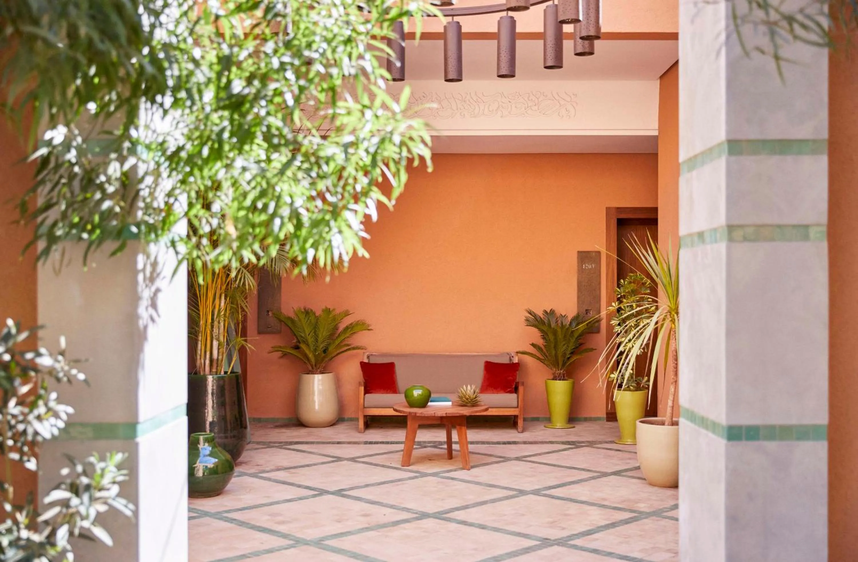 Patio in Park Hyatt Marrakech