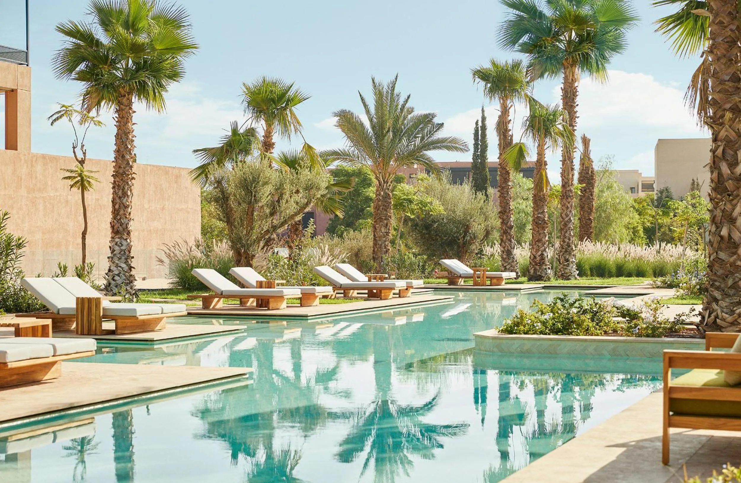 Swimming pool in Park Hyatt Marrakech