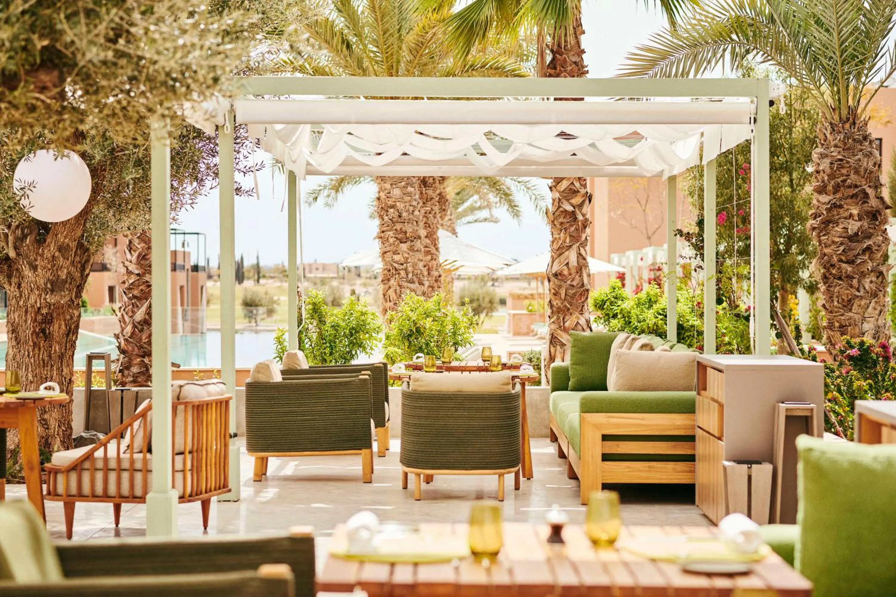 Restaurant/places to eat in Park Hyatt Marrakech