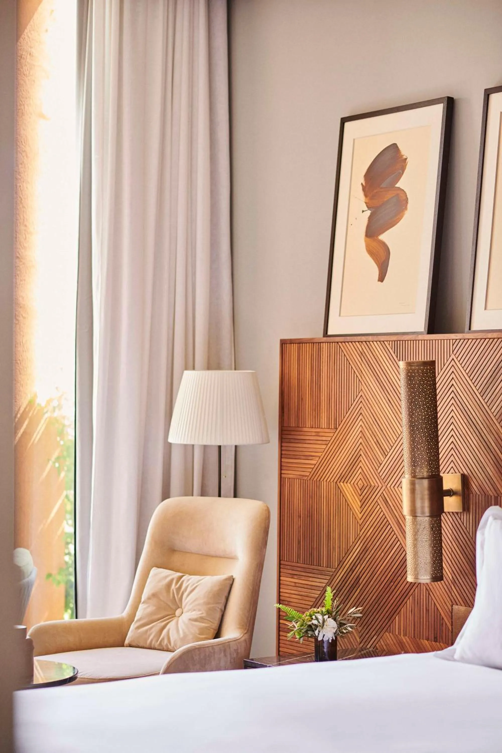 Bedroom, Bed in Park Hyatt Marrakech