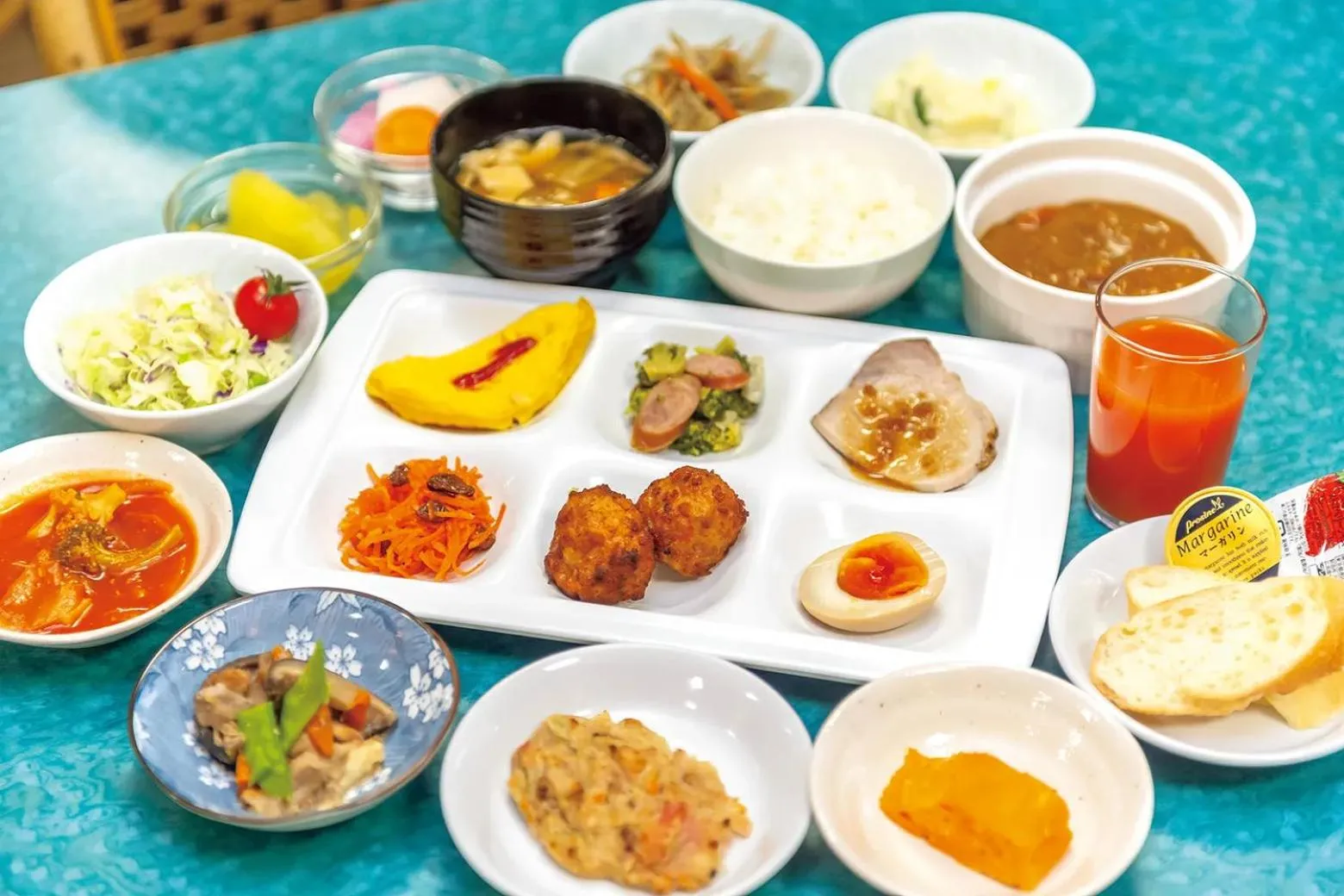 Breakfast in Aomori Green Park Hotel Annex