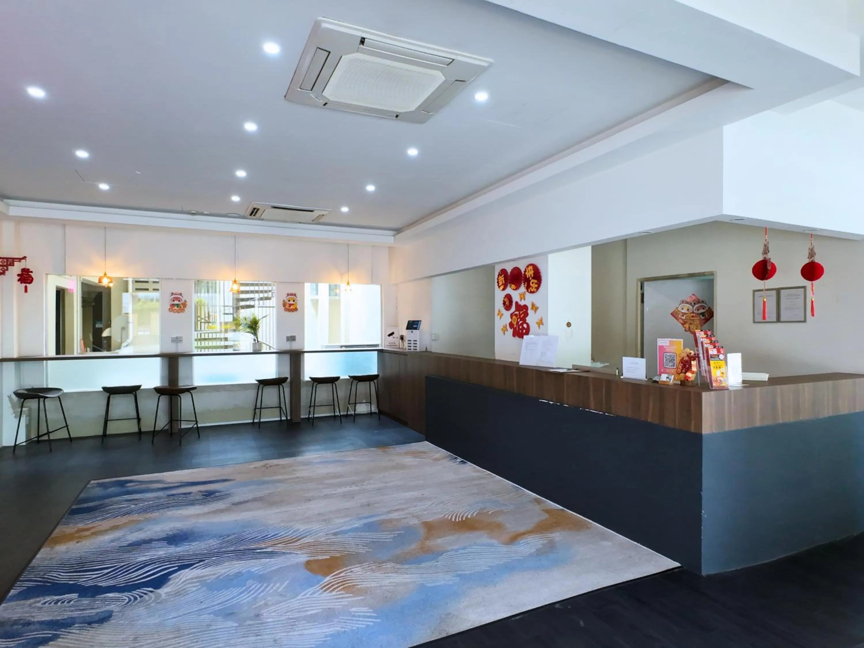 Lobby or reception in Kam Leng Hotel