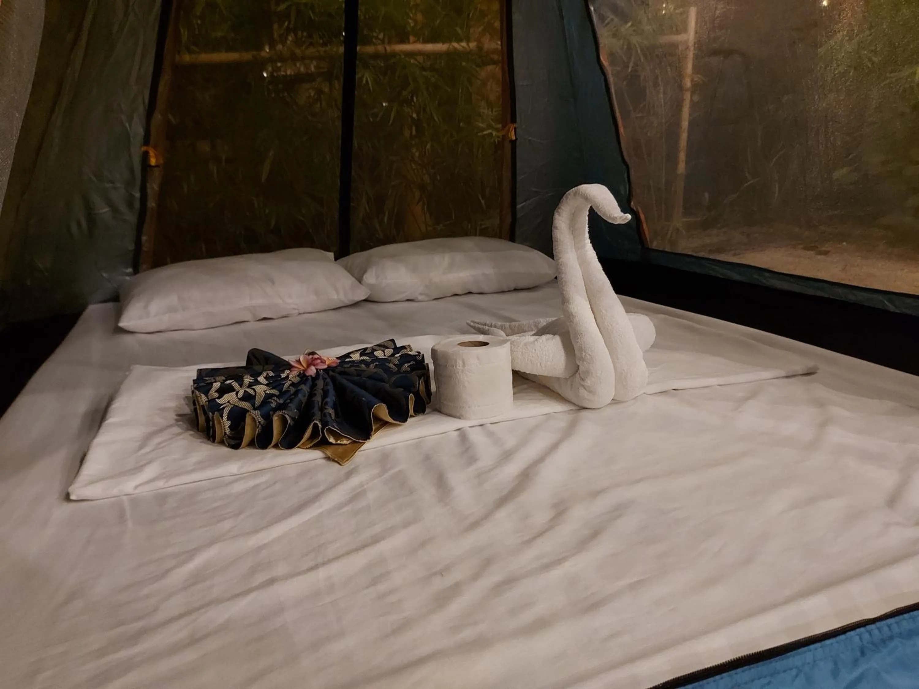 Bed in New Village Lodge