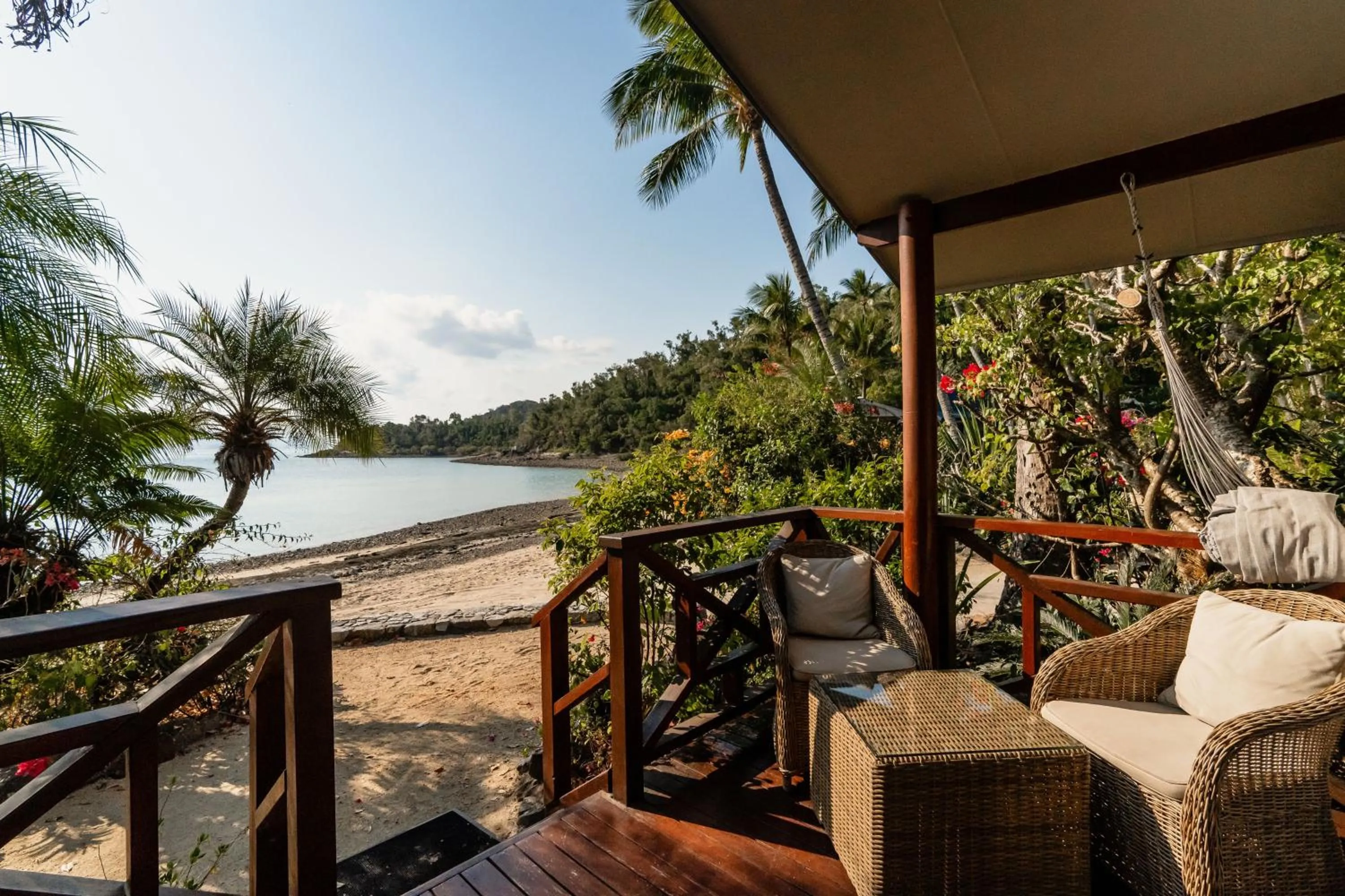 Patio in Palm Bay Resort