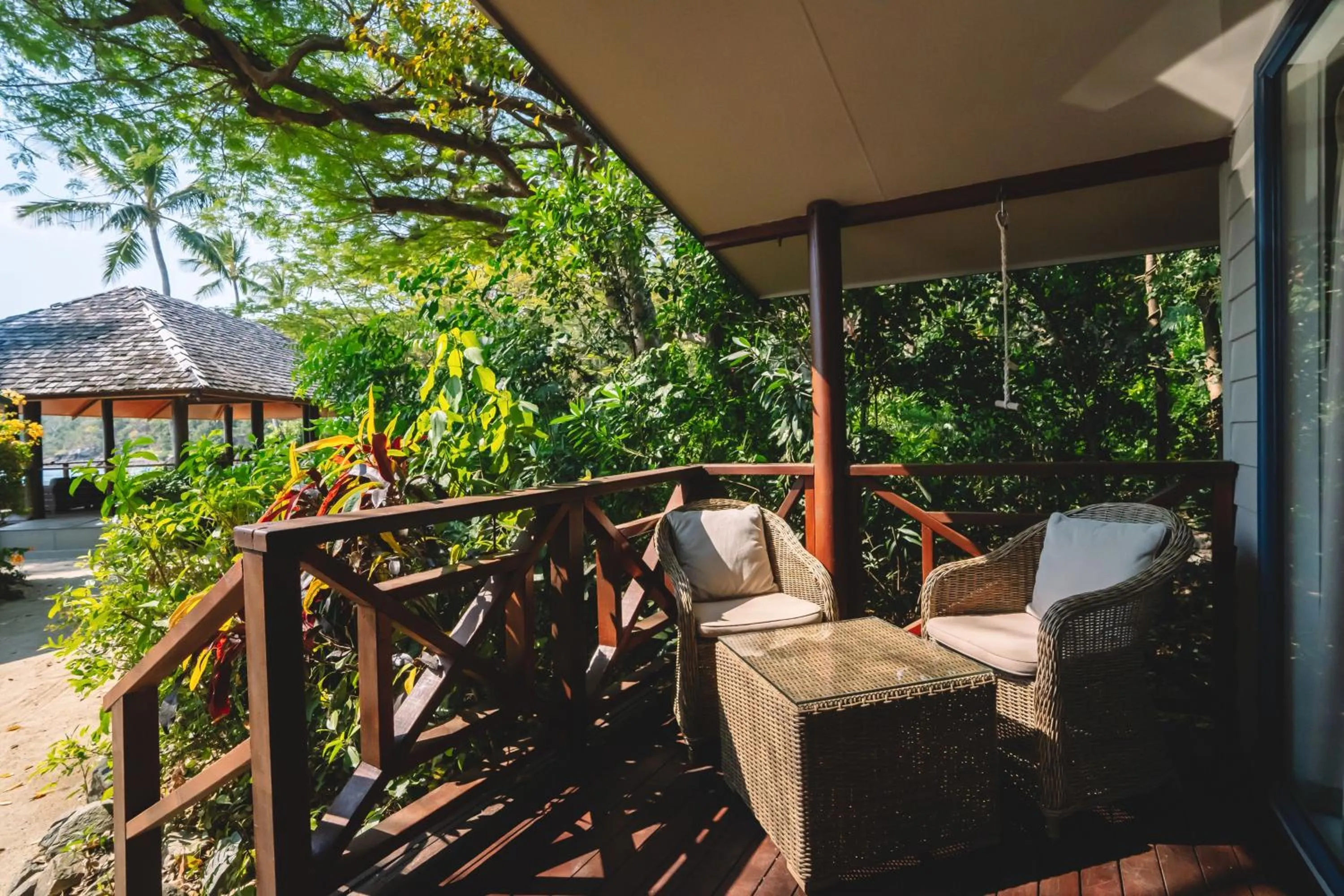 Patio in Palm Bay Resort