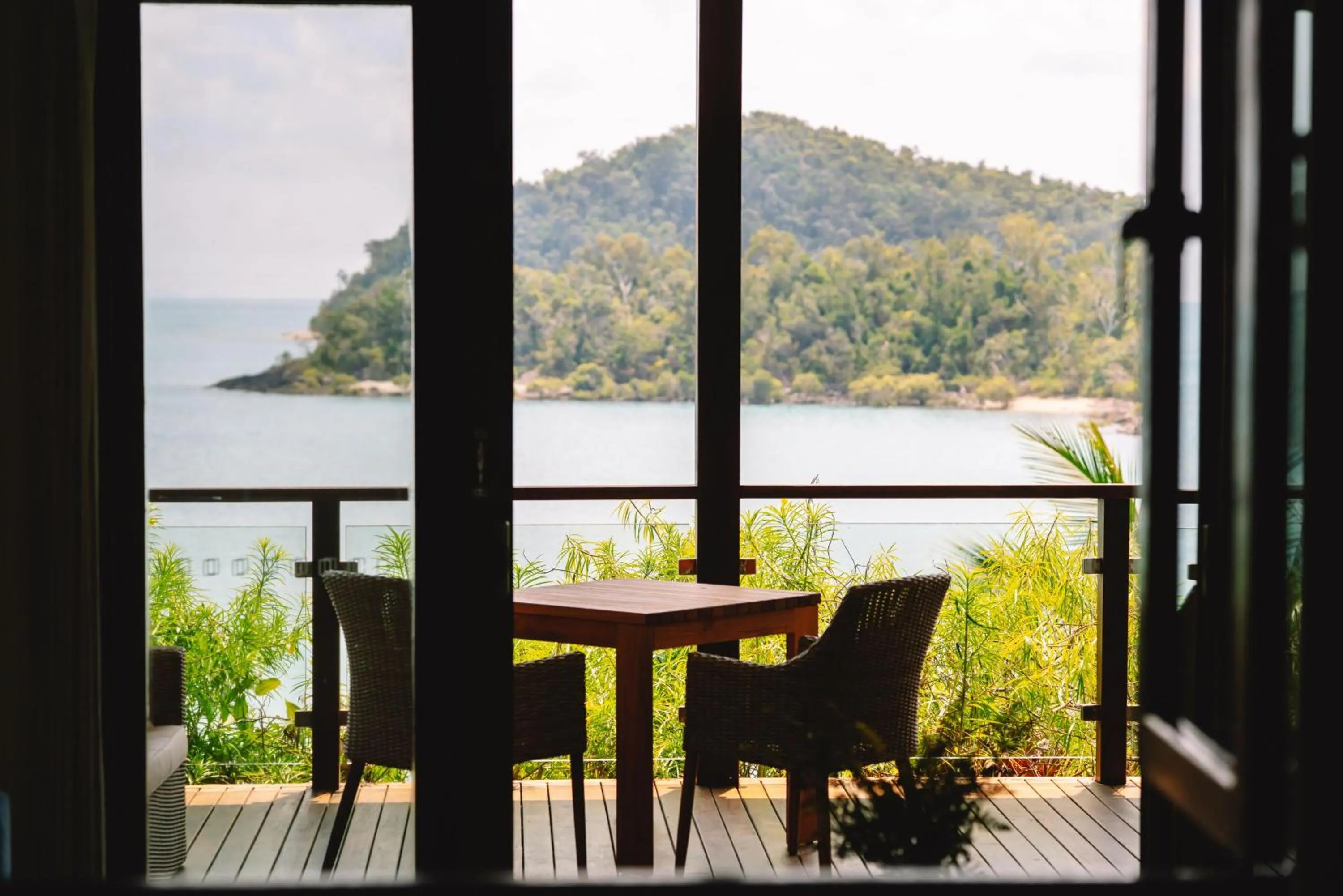Patio in Palm Bay Resort