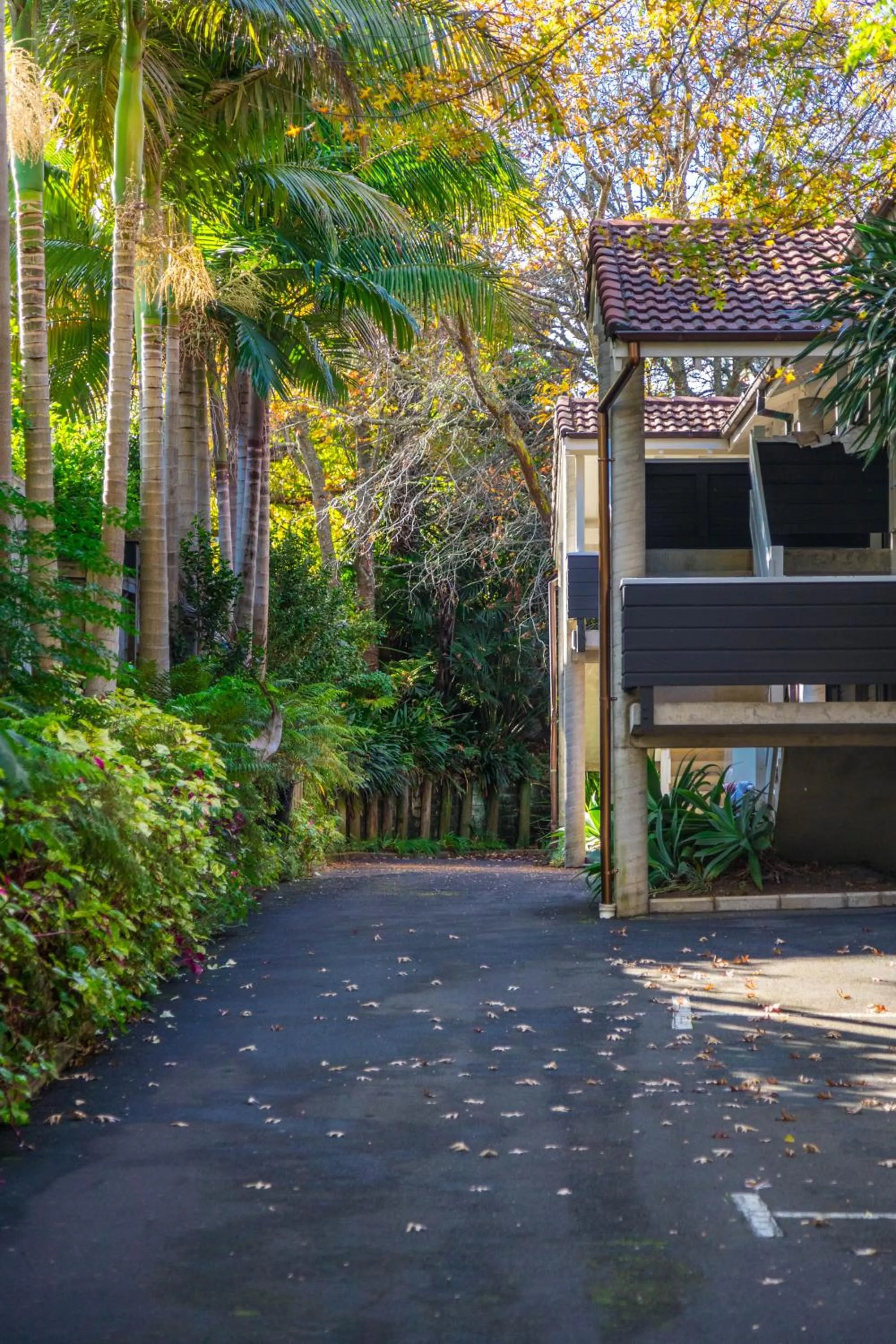 Property building in Emerald Inn on Takapuna Beach