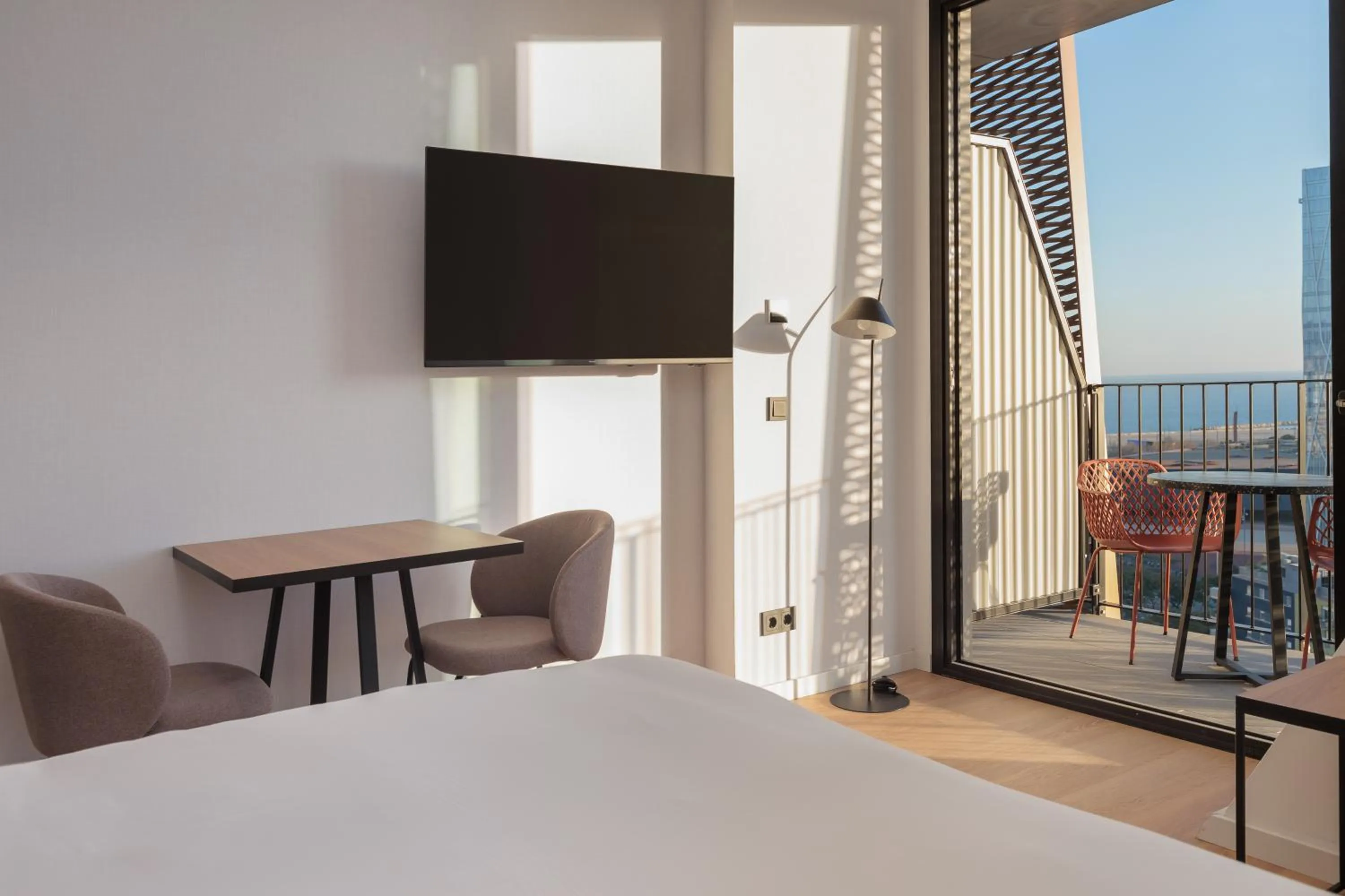 Balcony/Terrace, Bed in Tembo Barcelona