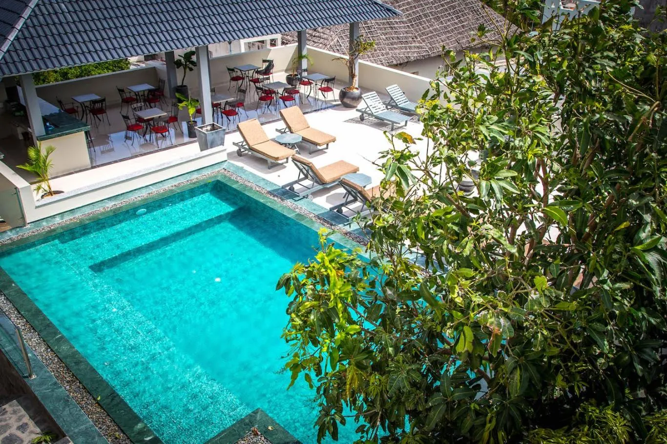 Swimming pool in Mui Ne Hills Villa Hotel