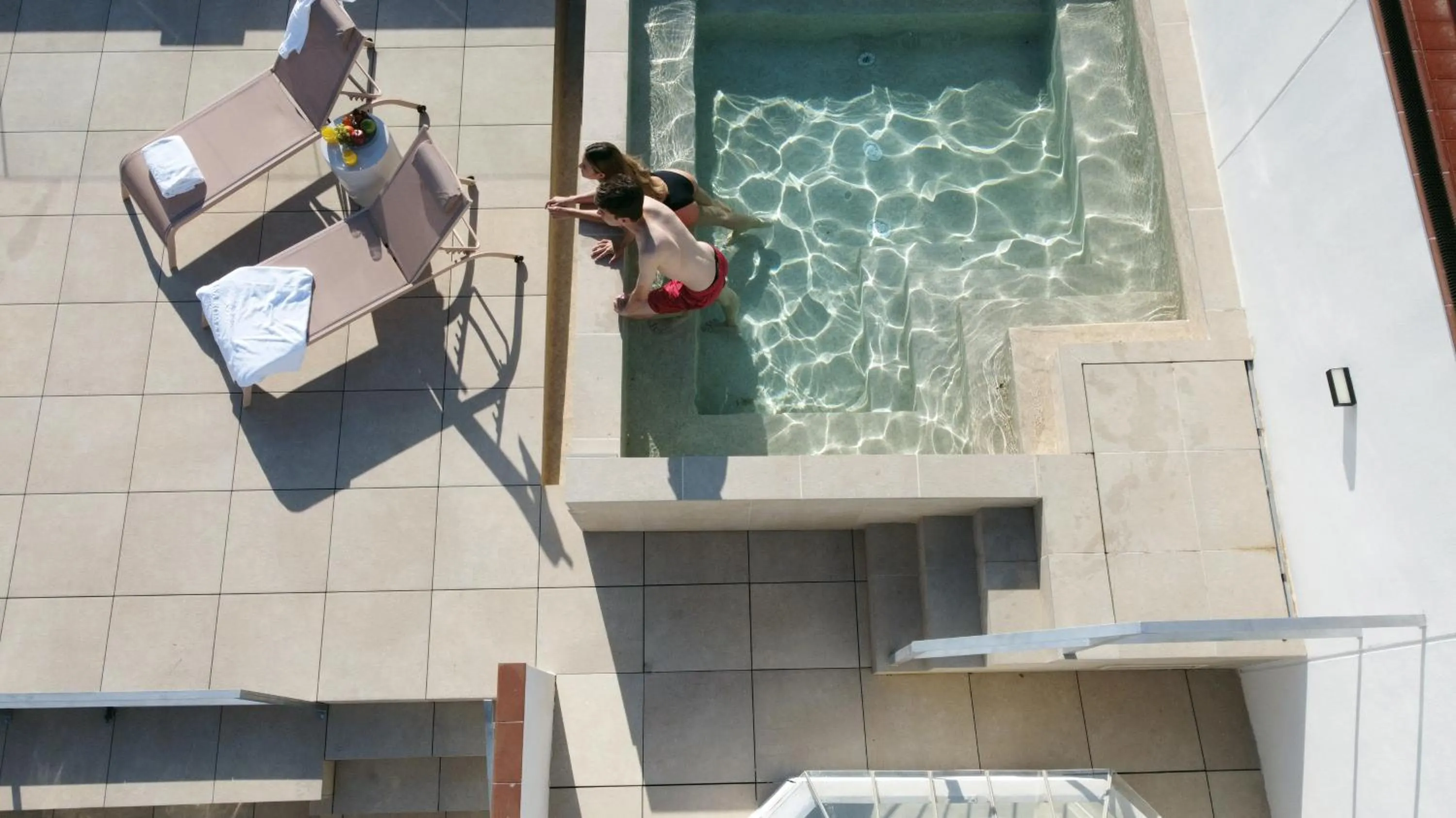 Swimming pool in Hotel Boutique Casa Romana Villa